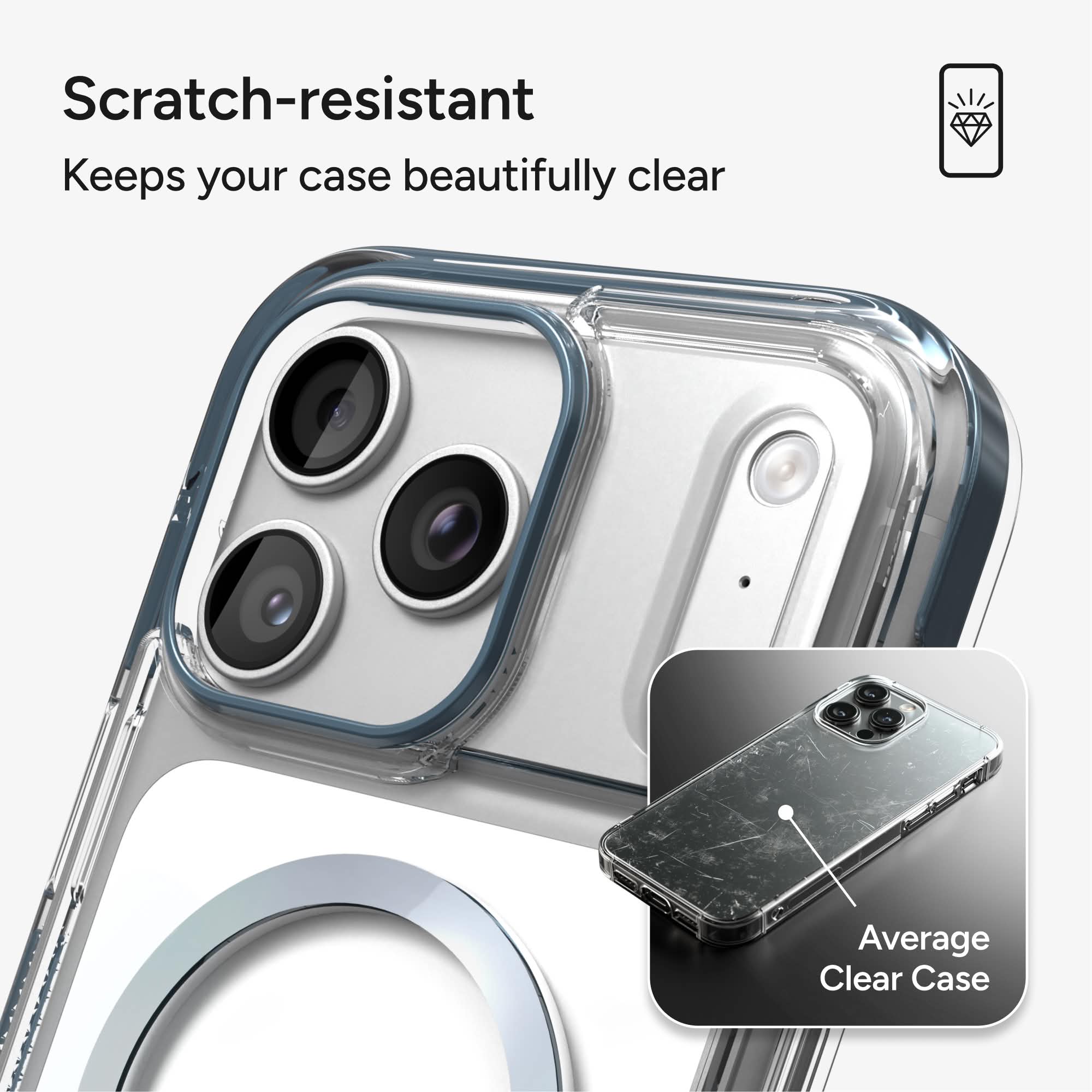 Santa Cruz for MagSafe iPhone 18 Pro Max, 17 Pro Max Metallic