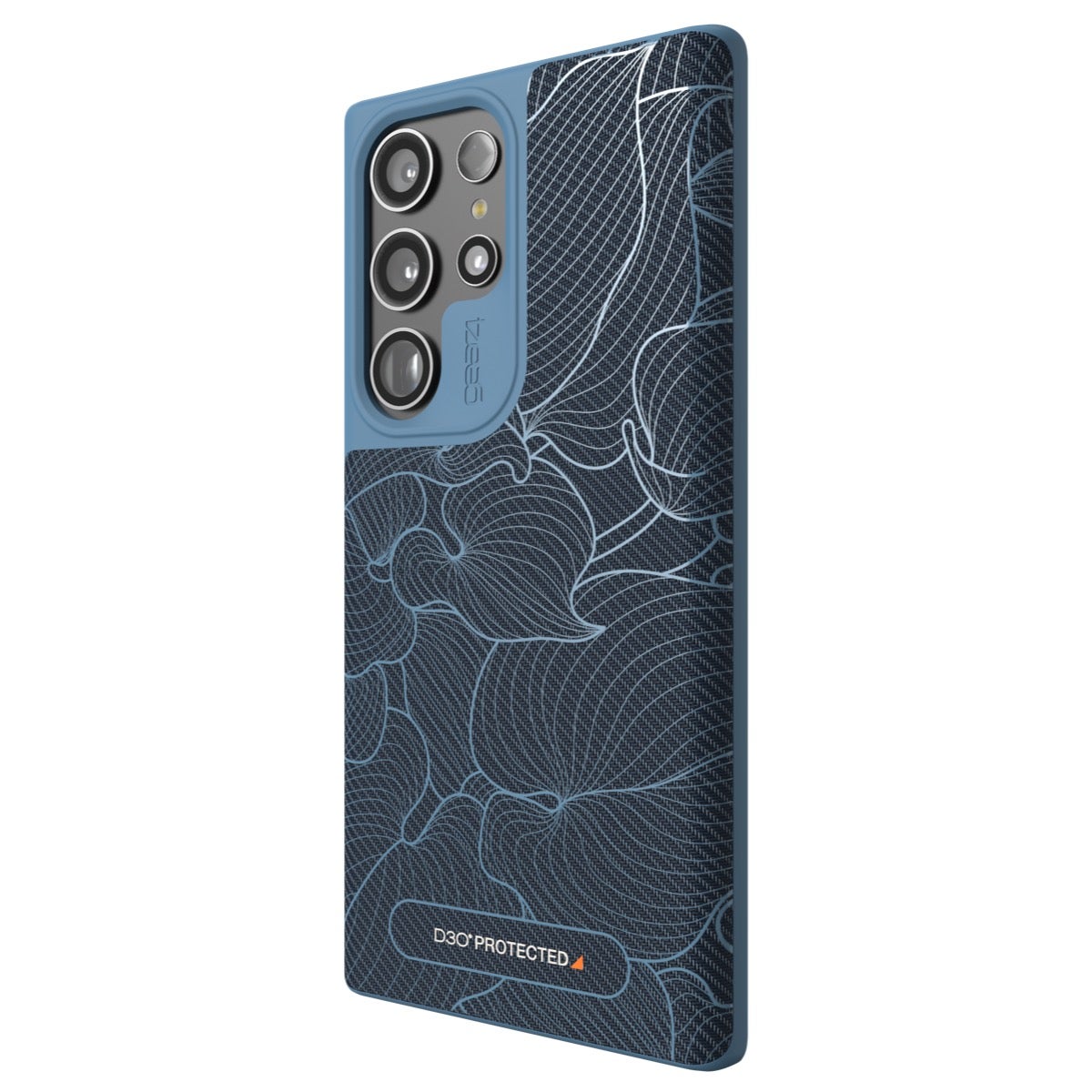 Gear4 London Cell Phone Case Samsung Galaxy S23 Ultra in Graphical Blue-image-702010939