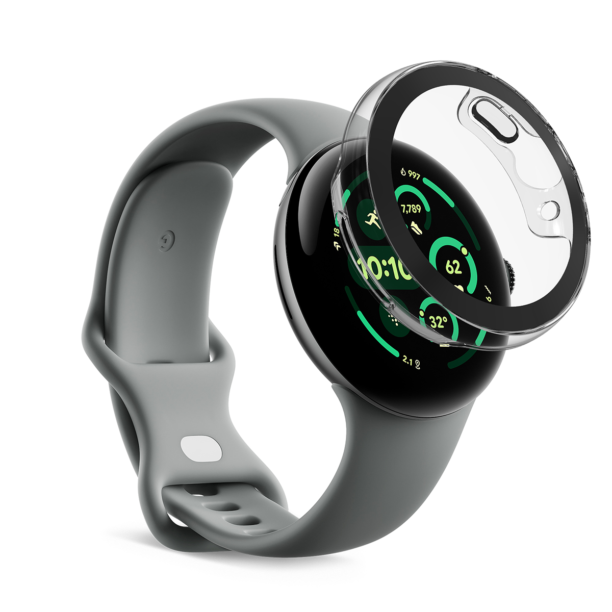 InvisibleShield Glass Elite 360 Screen Protector Google Pixel Watch 3 | Size 41mm-image-200114450