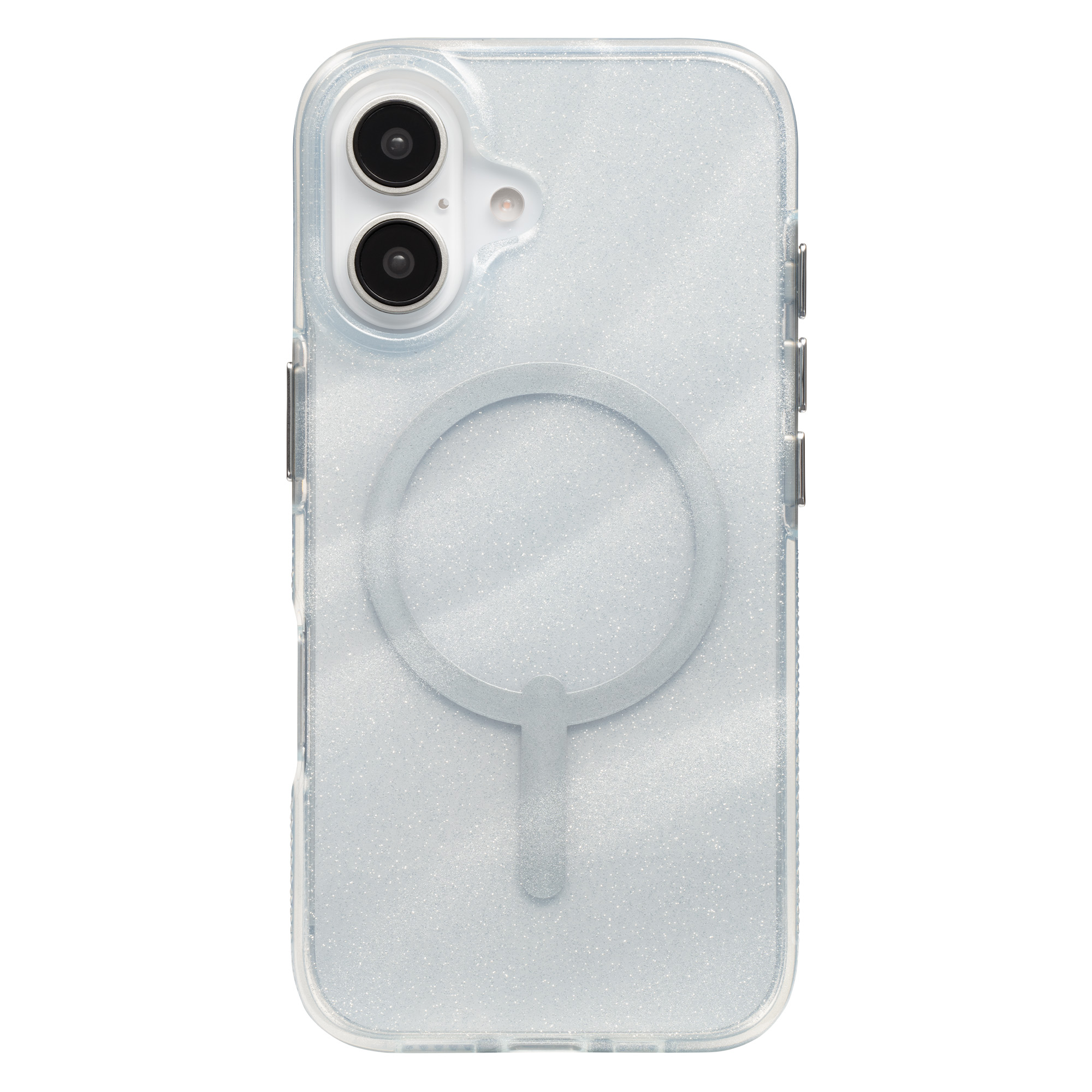 ZAGG Milan Snap Case for iPhone 16 White Glitter Swirl - 第 1/27 張圖片