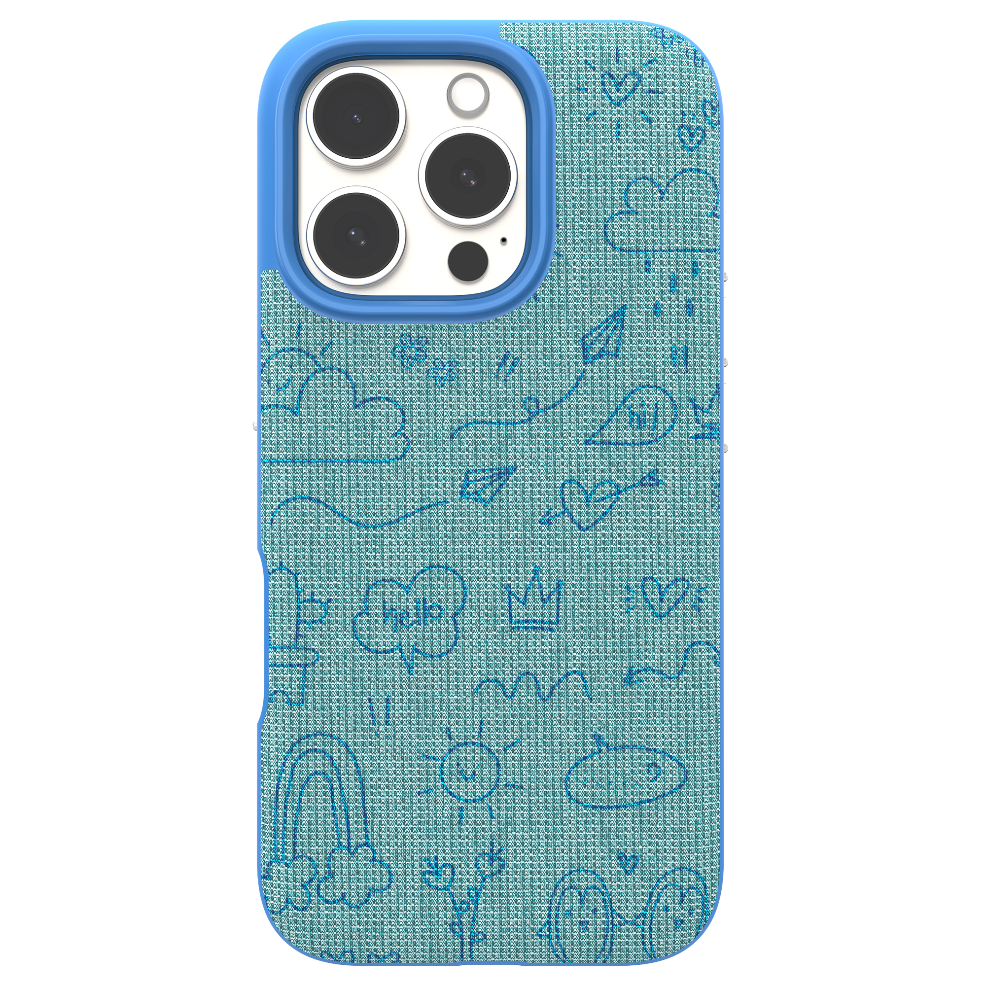 ZAGG London Snap Case for iPhone 16 Pro Pink "Love" Embroidered Design - Picture 28 of 36