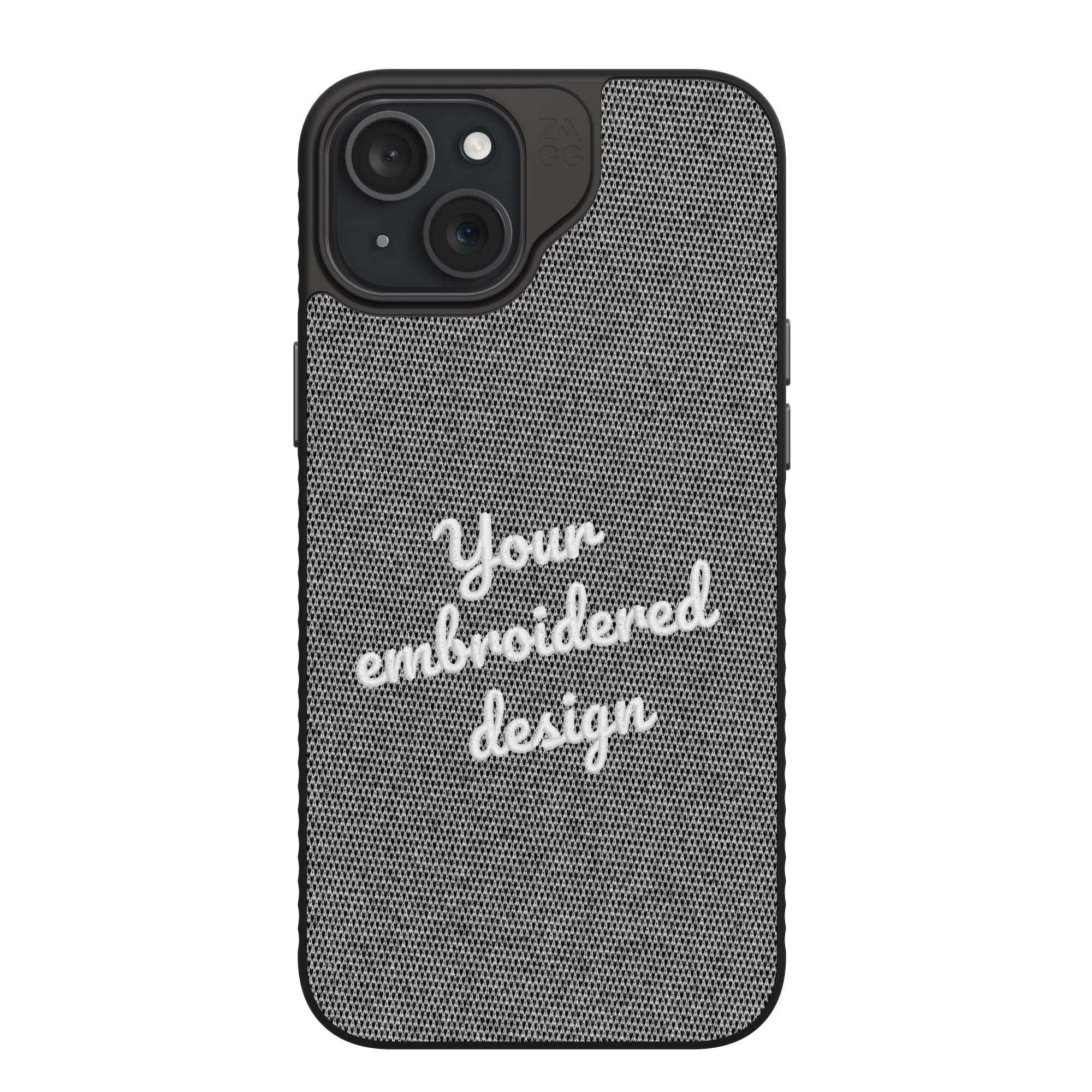 ZAGG Custom London Snap MagSafe Phone Case Custom Embroidered Apple iPhone 15 Plus-image-702317519