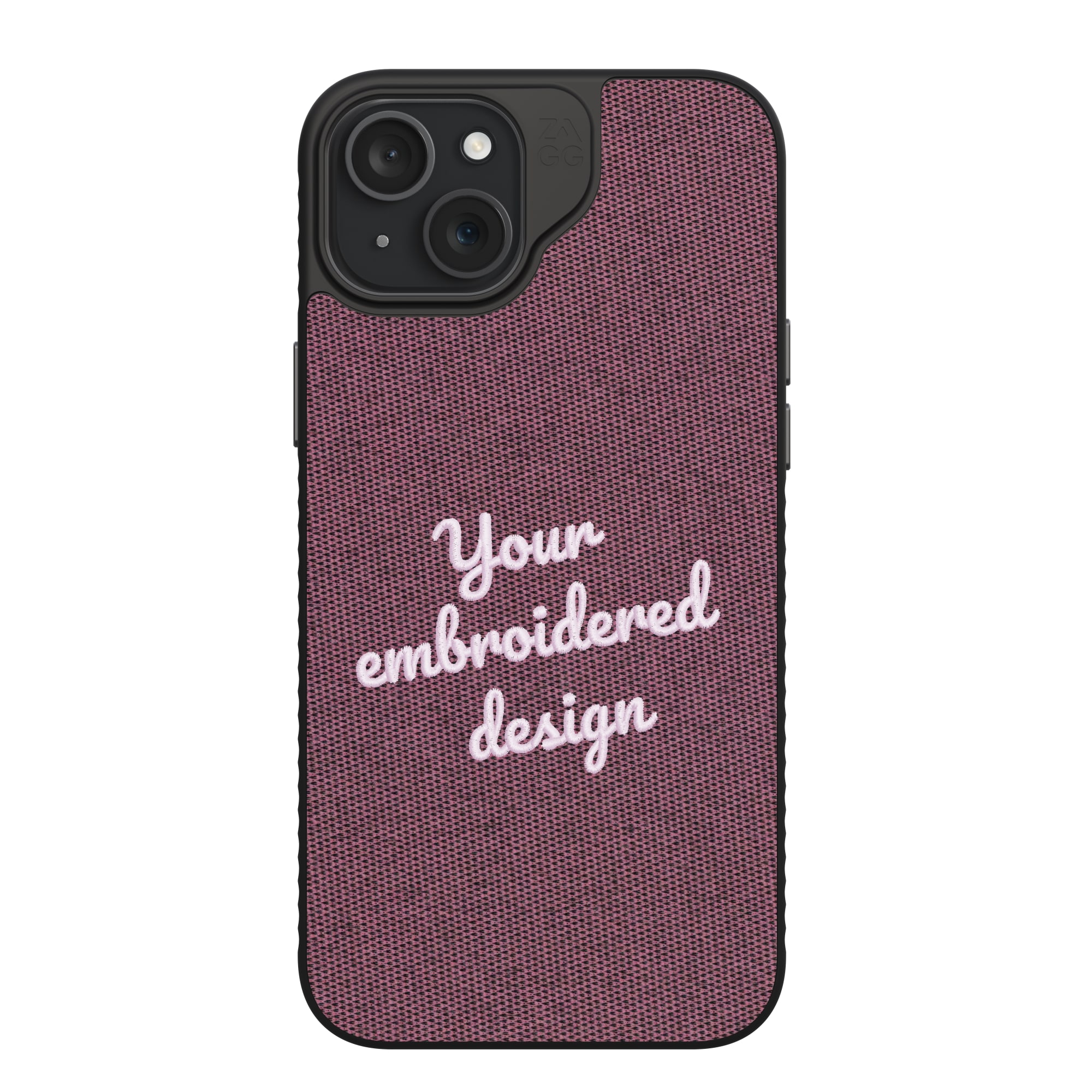 ZAGG Custom London Snap MagSafe Phone Case Custom Embroidered Apple iPhone 15 Plus-image-702317522