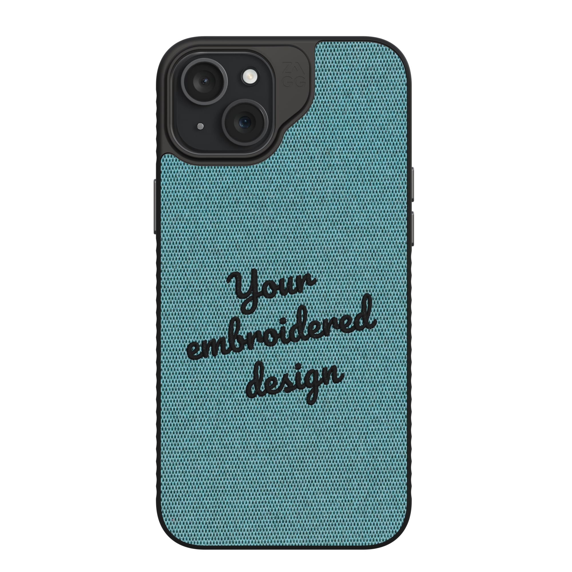 ZAGG Custom London Snap MagSafe Phone Case Custom Embroidered Apple iPhone 15 Plus-image-702317525