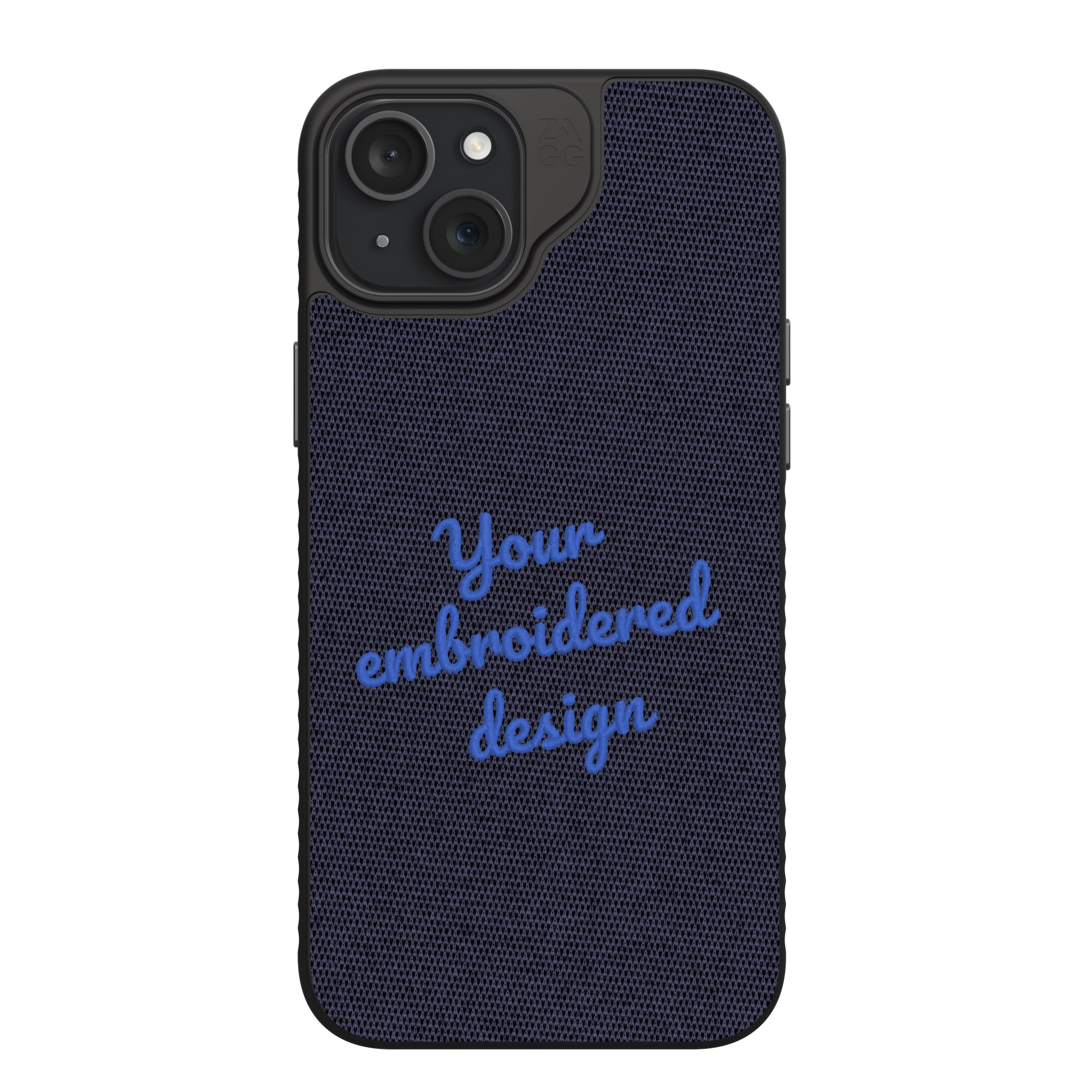 ZAGG Custom London Snap MagSafe Phone Case Custom Embroidered Apple iPhone 15 Plus-image-702317521