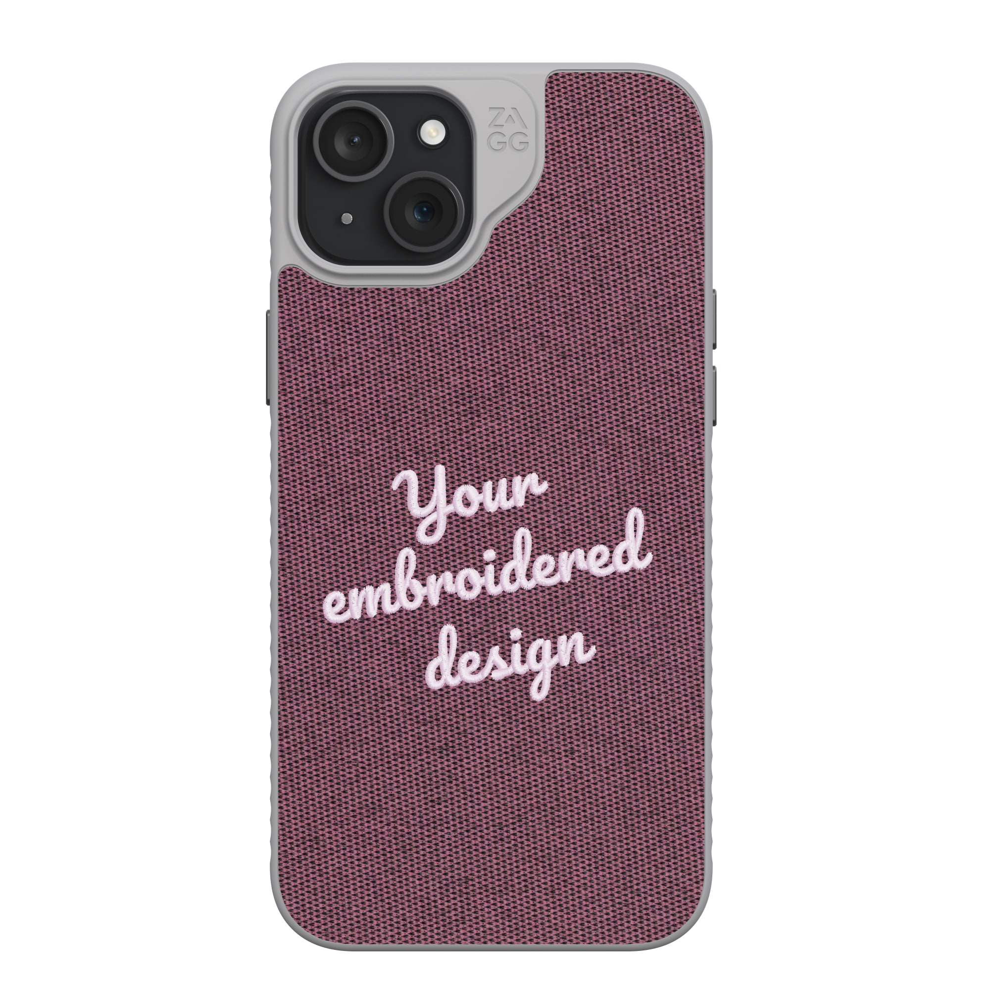 ZAGG Custom London Snap MagSafe Phone Case Custom Embroidered Apple iPhone 15 Plus-image-702317610
