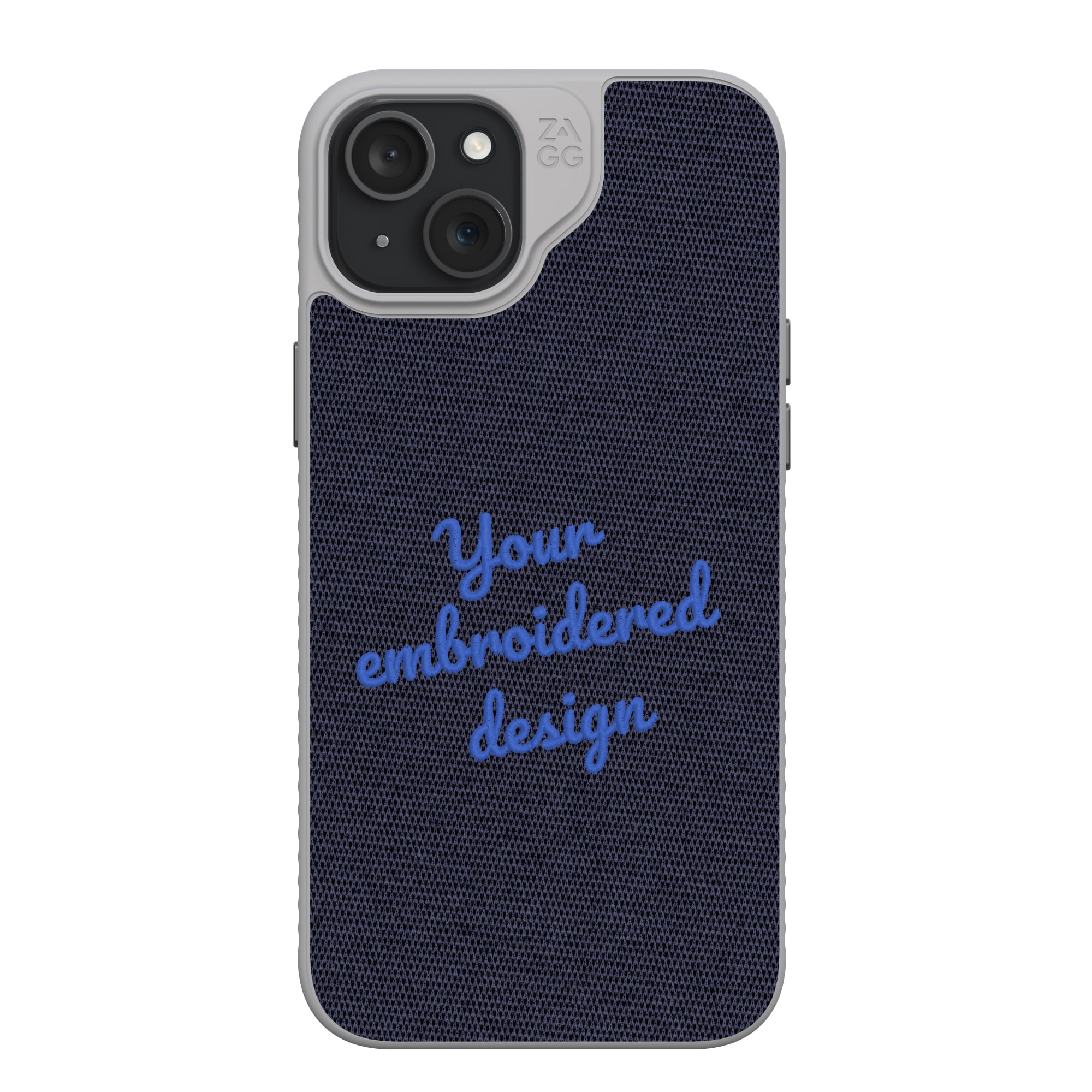 ZAGG Custom London Snap MagSafe Phone Case Custom Embroidered Apple iPhone 15 Plus-image-702317609