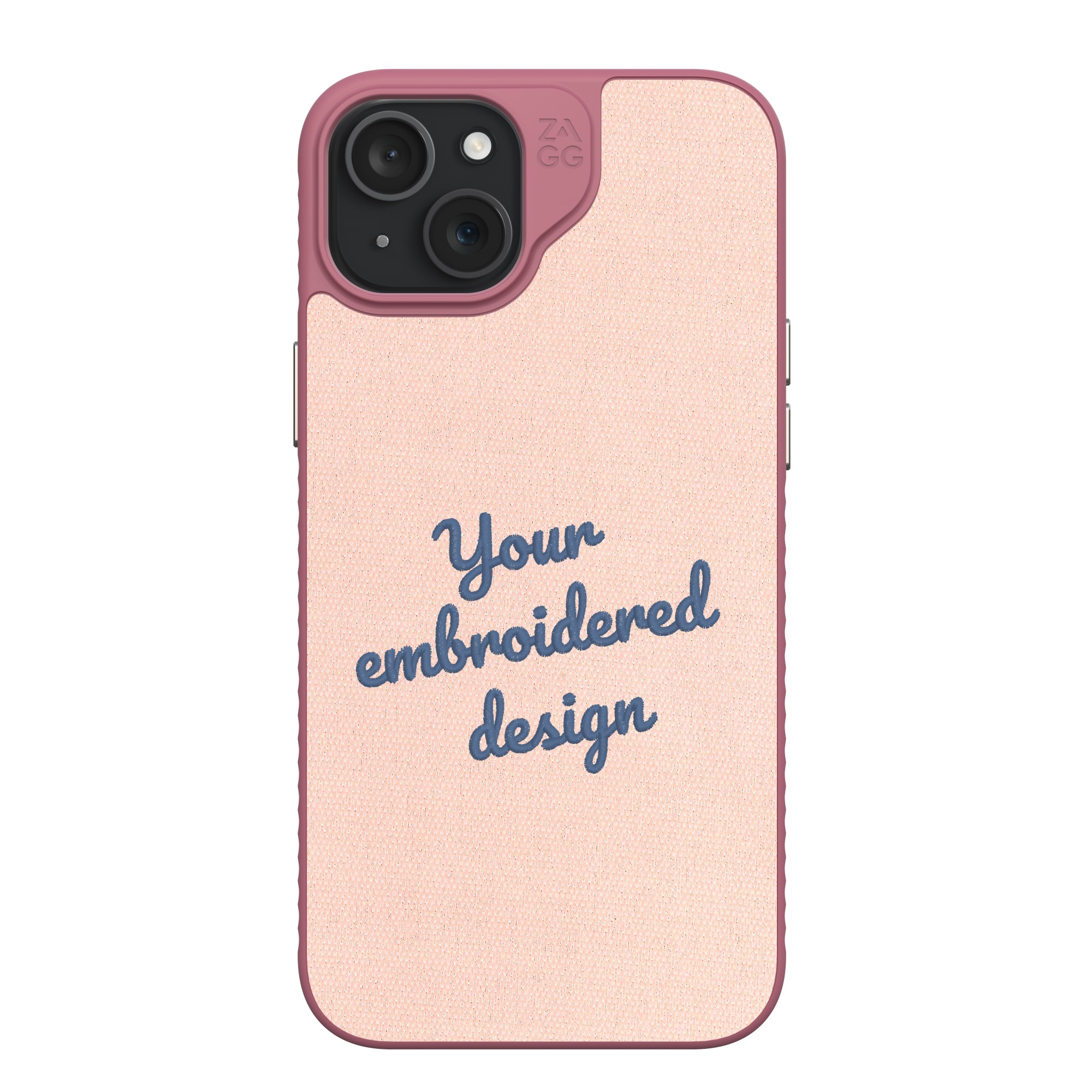 ZAGG Custom London Snap MagSafe Phone Case Custom Embroidered Apple iPhone 15 Plus-image-702317784