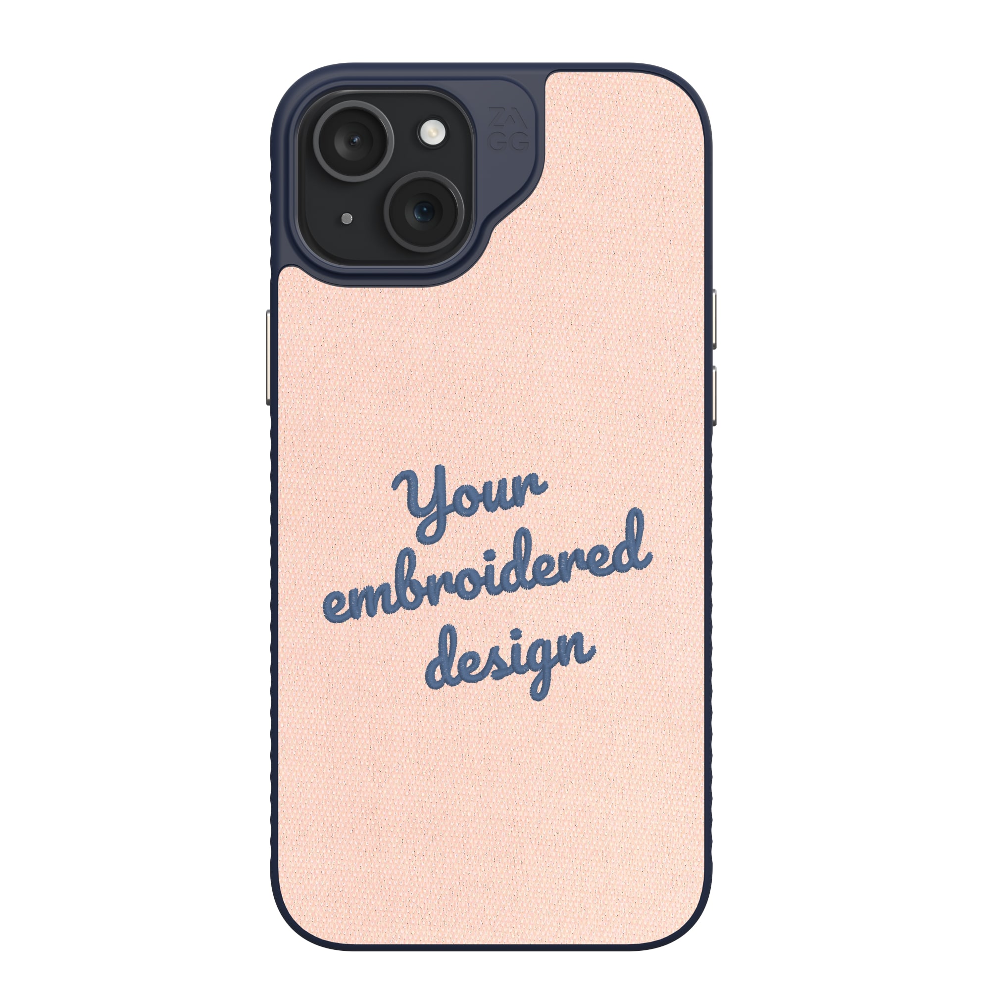 ZAGG Custom London Snap MagSafe Phone Case Custom Embroidered Apple iPhone 15 Plus-image-702317696