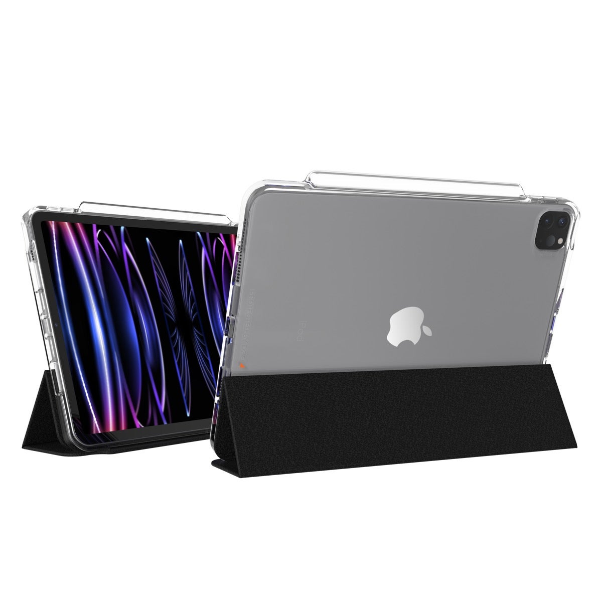 Gear4 Crystal Palace Folio Tablet Case Apple iPad Pro 11" (Gen 4, 3, 2, 1) in Clear-image-702010202