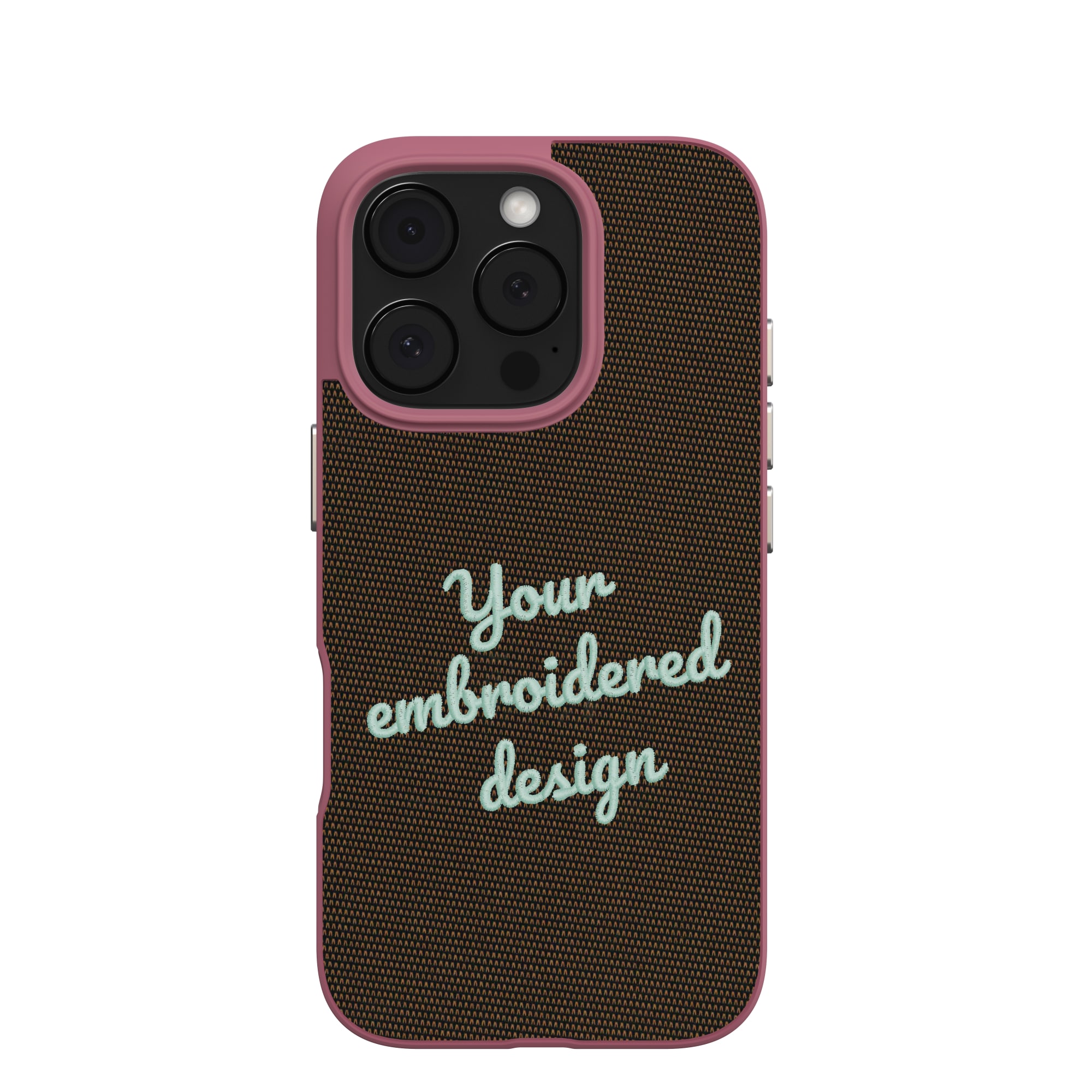 ZAGG Custom London Snap MagSafe Phone Case Custom Embroidered Apple iPhone 16 Pro-image-702317747
