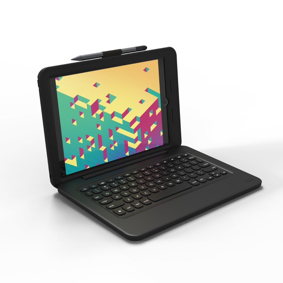 ZAGG Rugged Pro Connect Apple iPad 10.2" (Gen 9, 8, 7) in Black-image-103109019