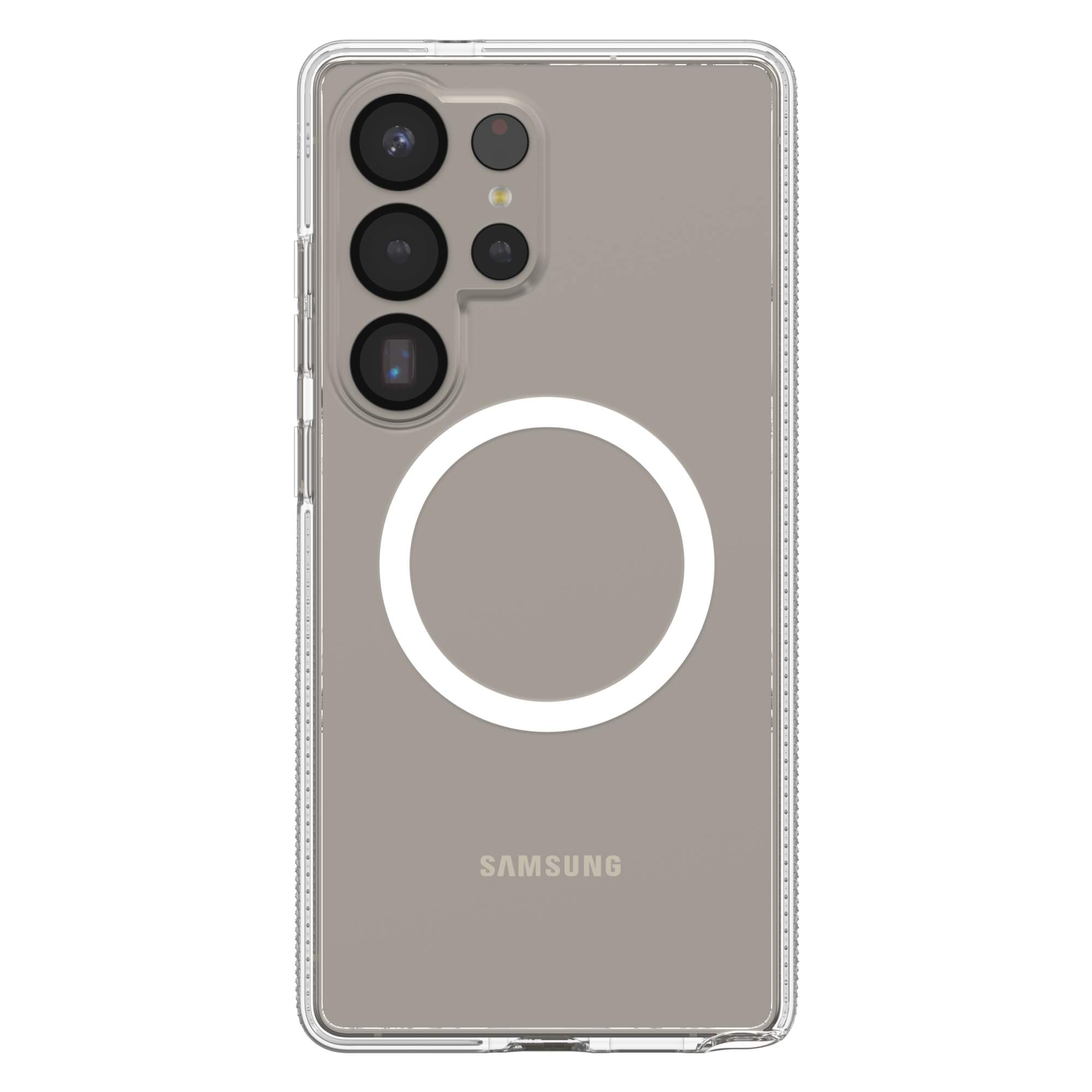 ZAGG Crystal Palace Snap Magnetic Cell Phone Case Samsung Galaxy S25 Ultra in Clear-image-702317278