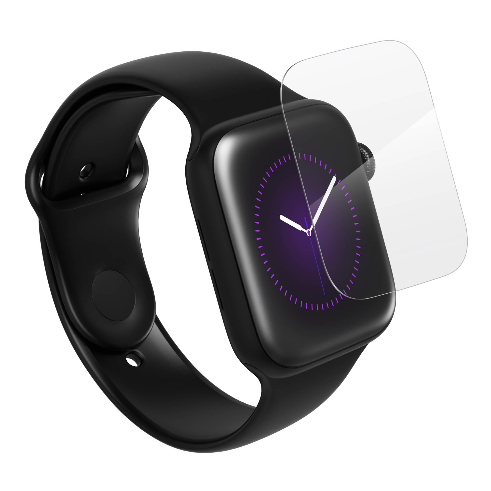 InvisibleShield Ultra Clear Screen Protector Apple Watch Series 6SE54  Size 44mm