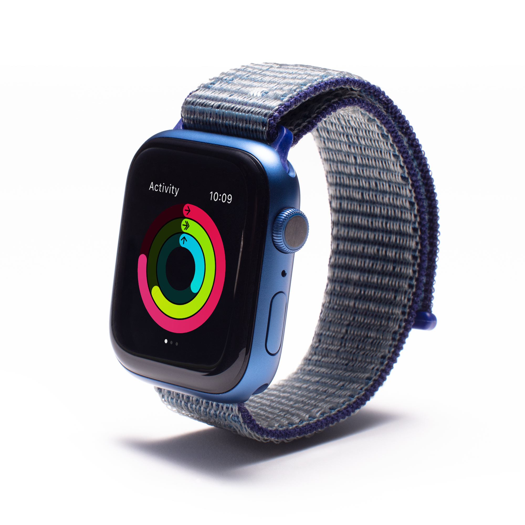 InvisibleShield Sport Watch Band for Apple Watch in Blue | Size 45mm/44mm/42mm-image-705009518