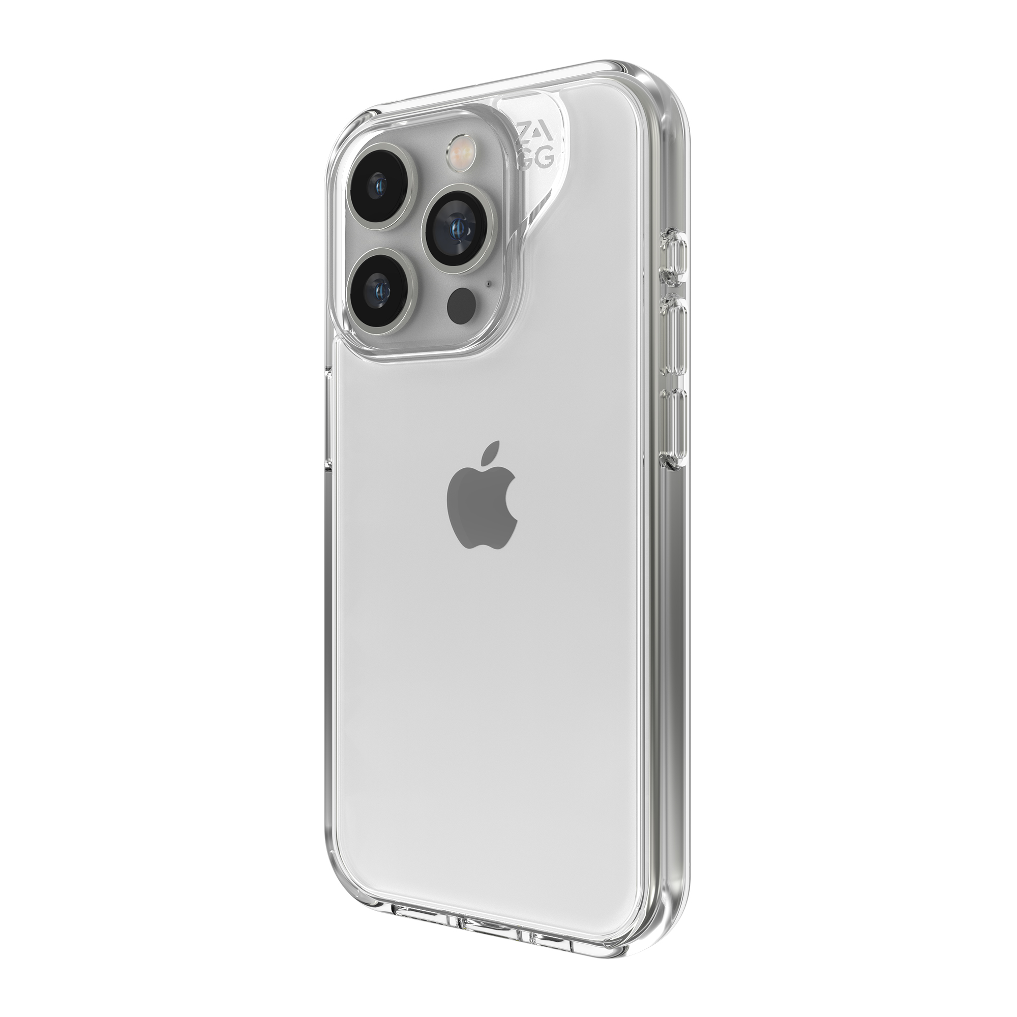 ZAGG Crystal Palace Apple Cell Phone Case iPhone 15 Pro in Clear-image-702311701
