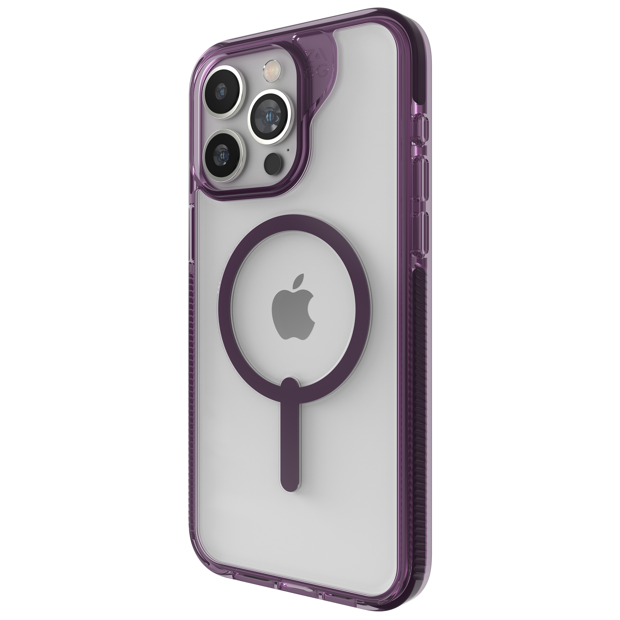 ZAGG Santa Cruz Snap for MagSafe Cell Phone Case Apple iPhone 15 Pro Max in Purple-image-702312651