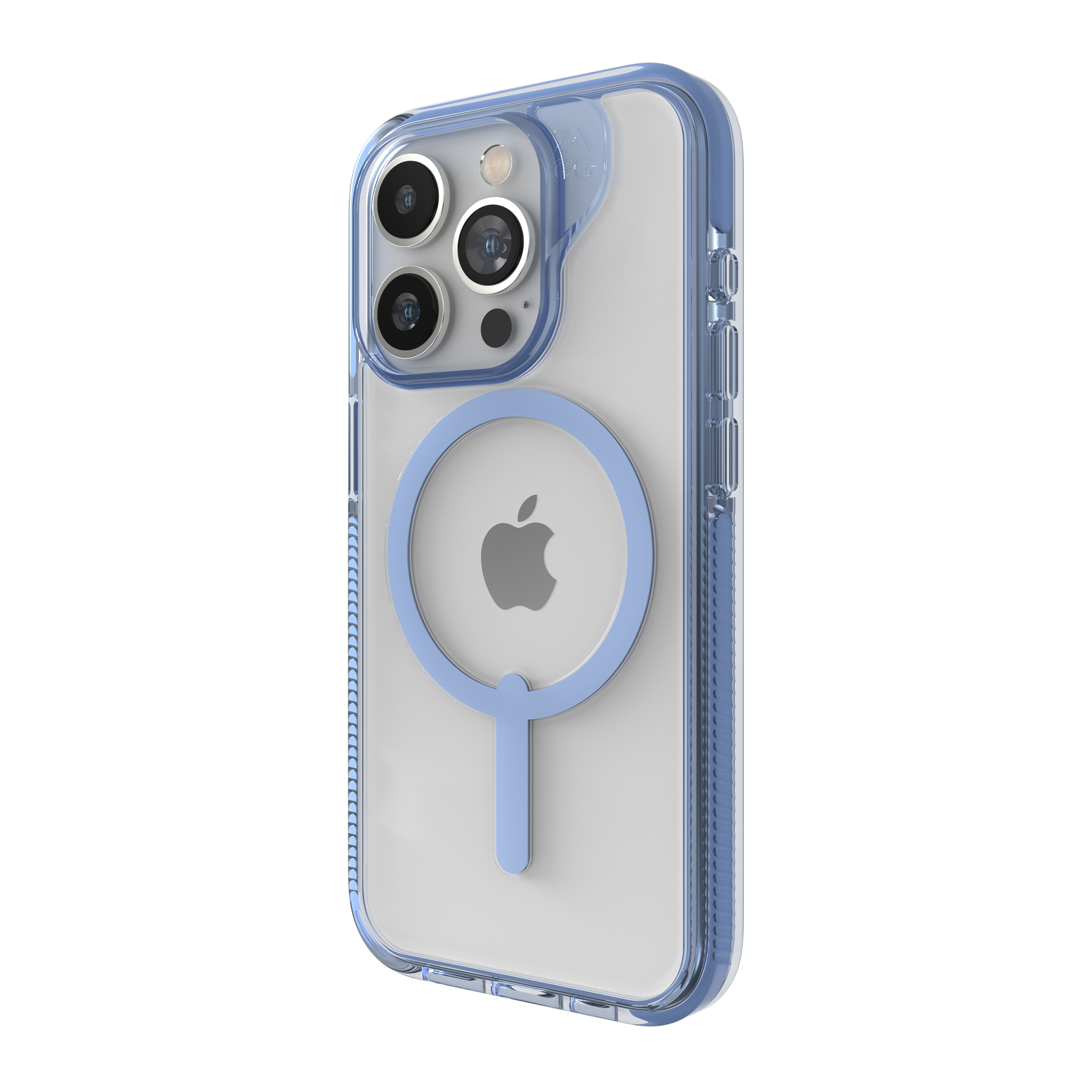 ZAGG Santa Cruz Snap for MagSafe Cell Phone Case Apple iPhone 15 Pro in Blue-image-702311947