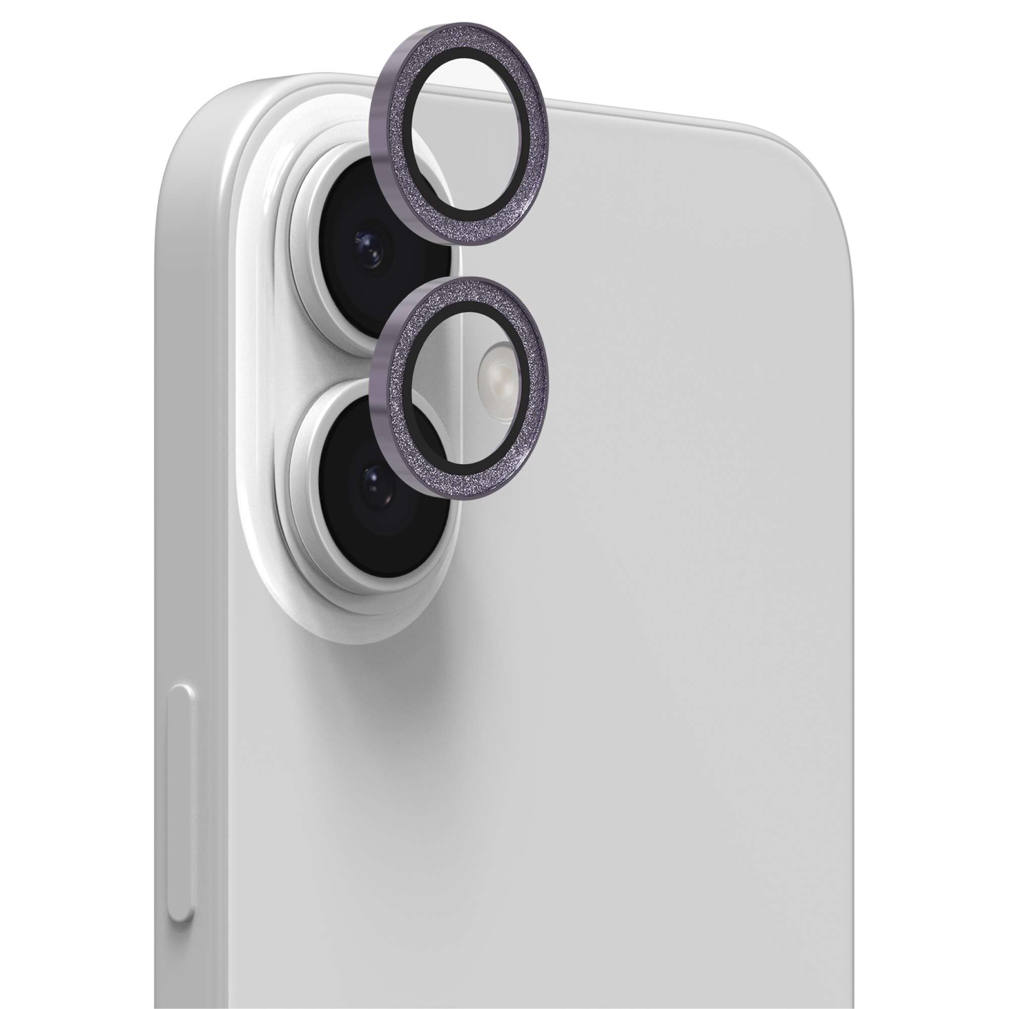 InvisibleShield Glass Elite Camera Rings Lens Protector Apple iPhone 17 in Purple Glitter-image-200119624