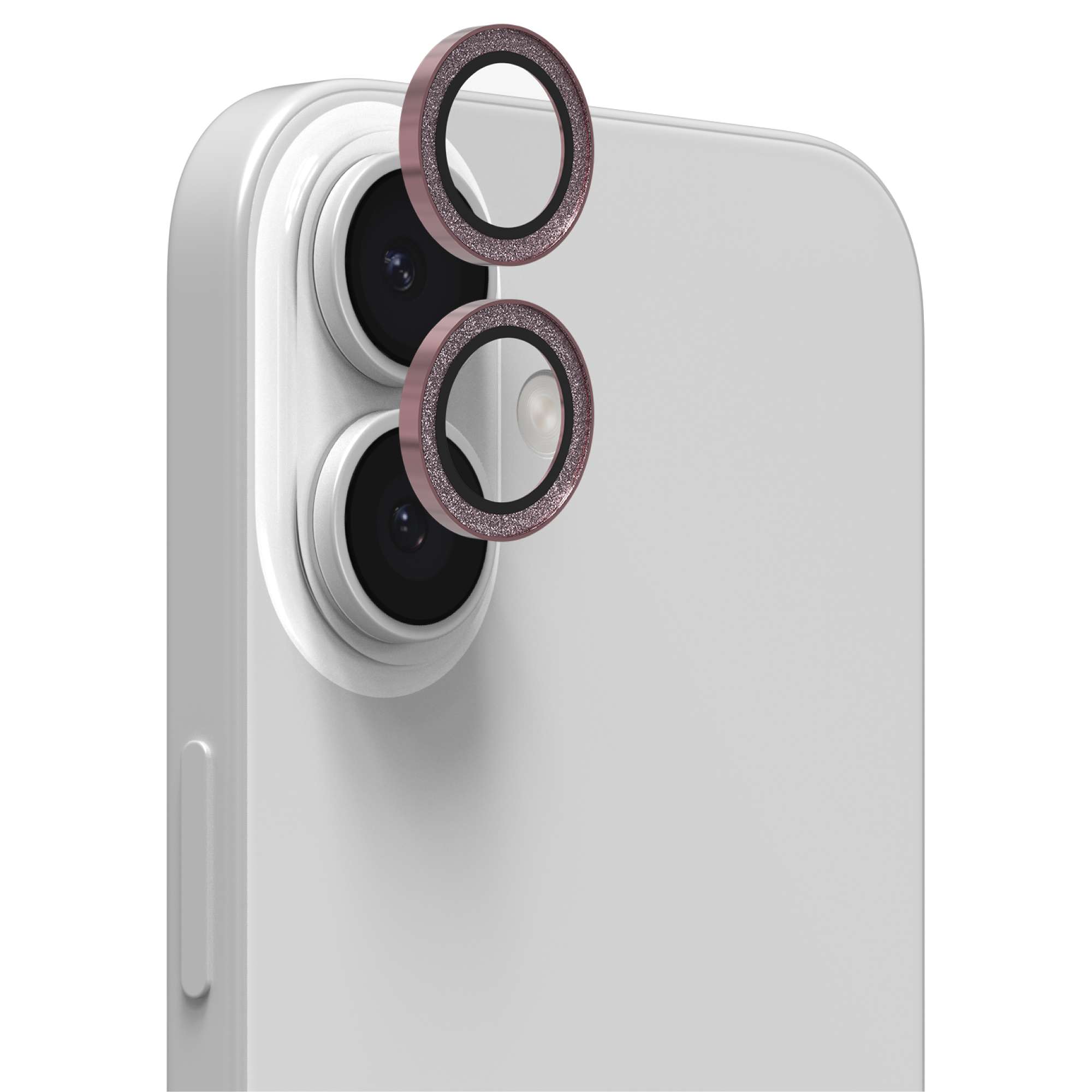InvisibleShield Glass Elite Camera Rings Lens Protector Apple iPhone 17 in Pink Glitter-image-200119627