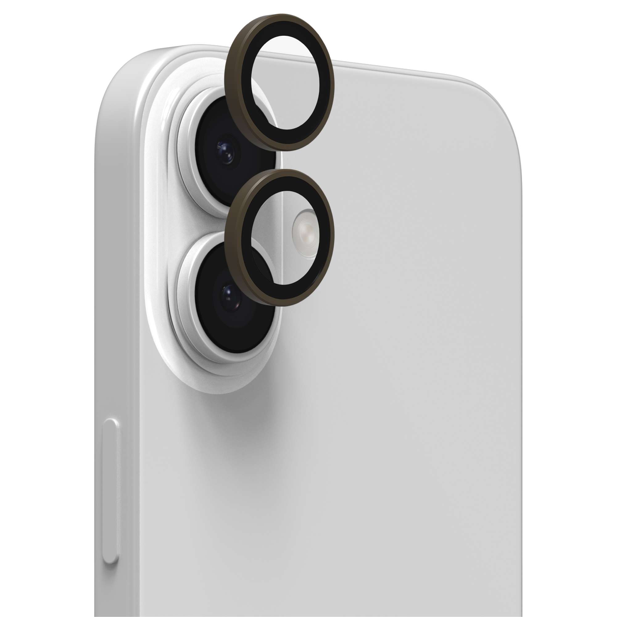 InvisibleShield Glass Elite Camera Rings Lens Protector Apple iPhone 17 in Sandstone Beige-image-200119639