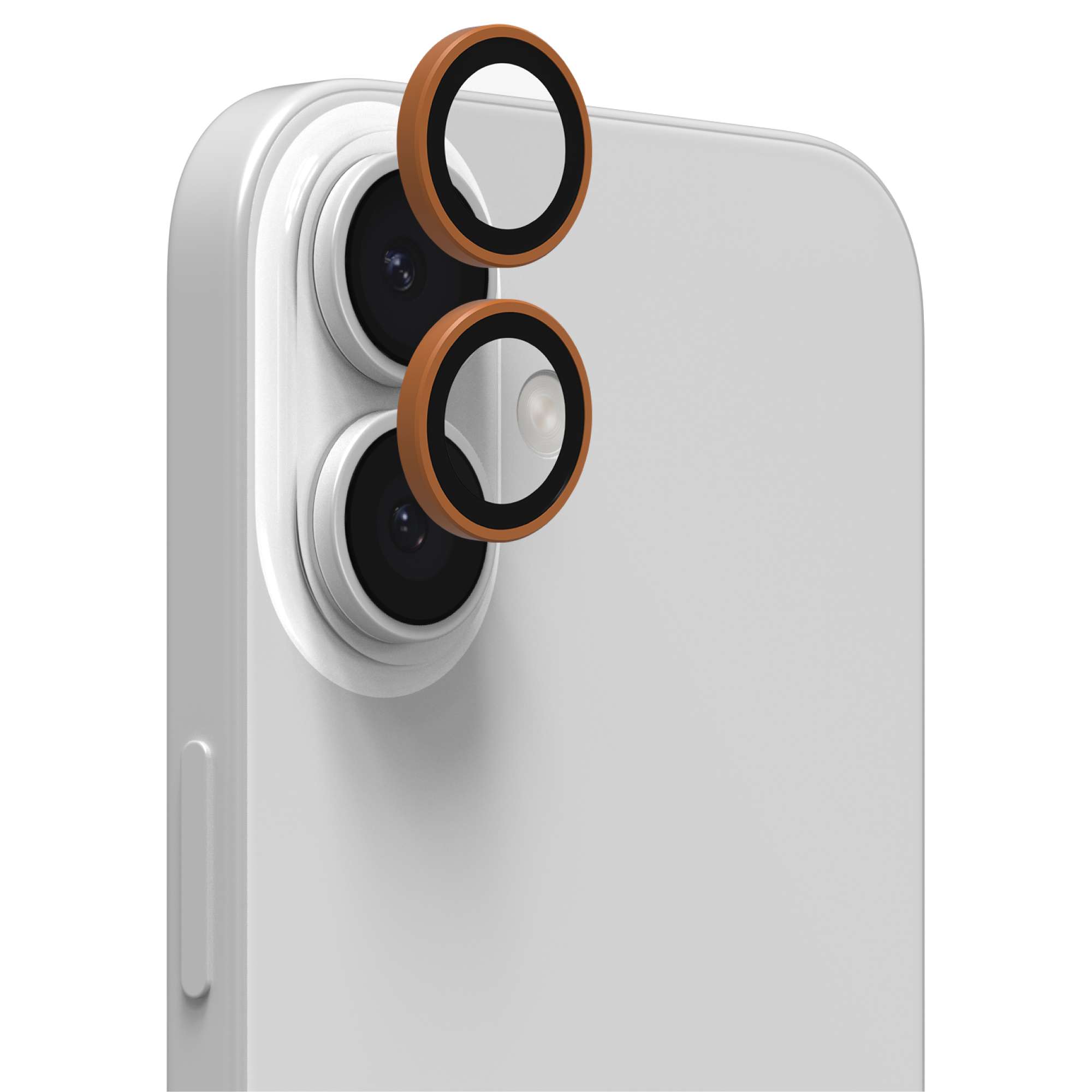 InvisibleShield Glass Elite Camera Rings Lens Protector Apple iPhone 17 in Orange-image-200119645