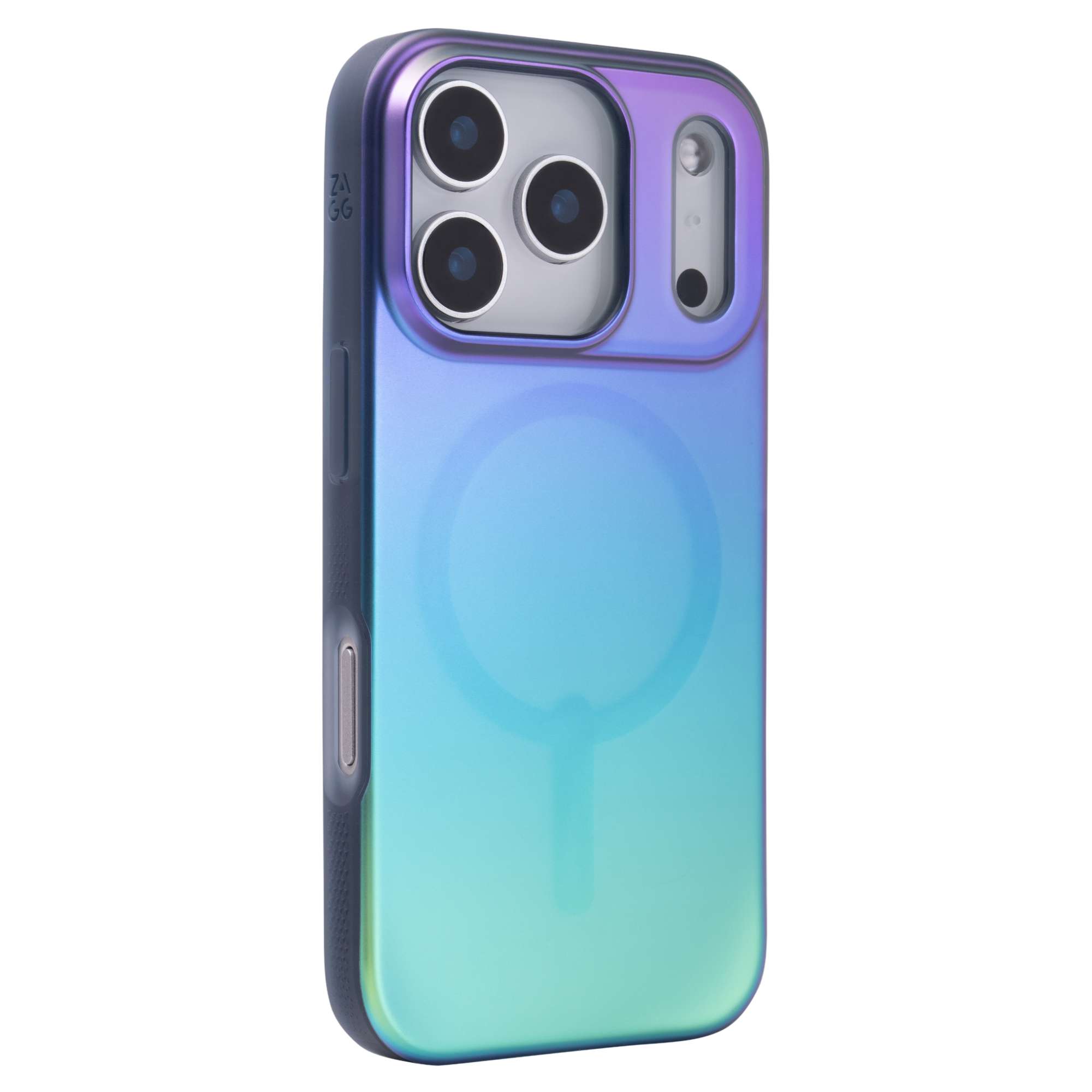 ZAGG Milan Snap for MagSafe Iridescent Phone Case Apple iPhone 17 Pro in Iridescent Raven Feather-image-702319014