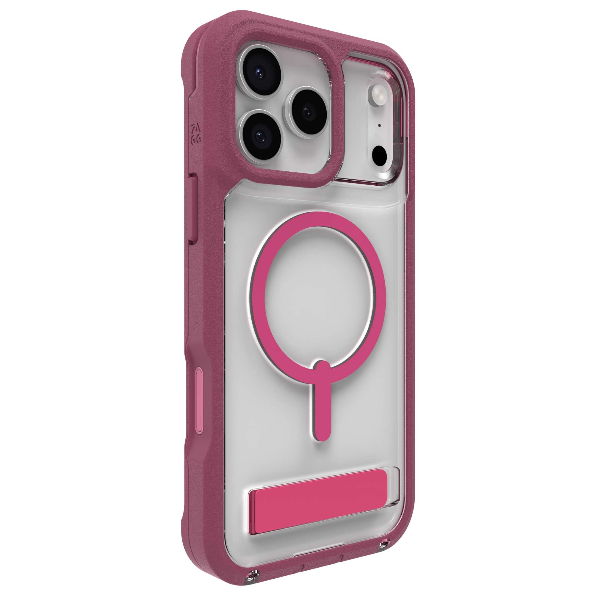 Funda ZAGG Rainier con soporte para iPhone 17 Pro Max - Rojo Negro Cereza - Imagen 1 de 54