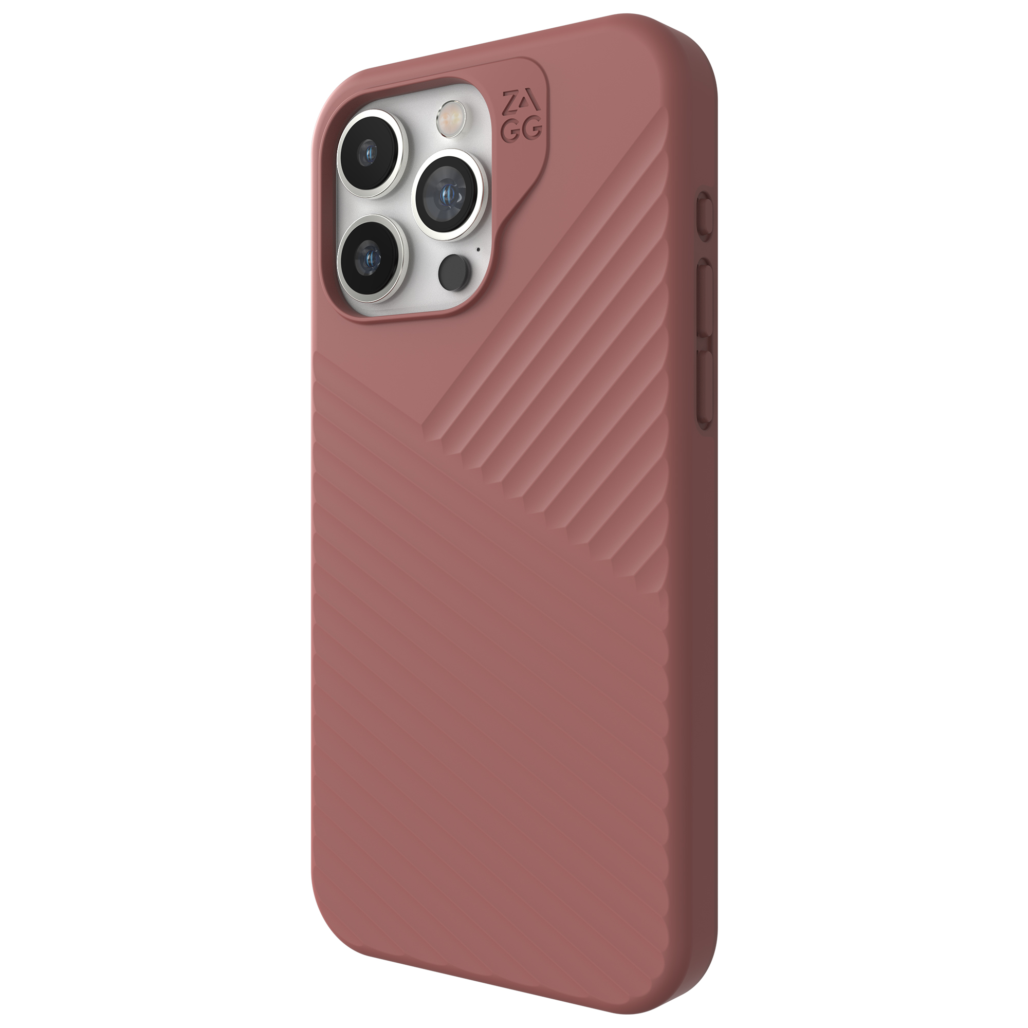 ZAGG Denali Snap for MagSafe Cell Phone Case Apple iPhone 15 Pro Max in Dusty Rose-image-702313158