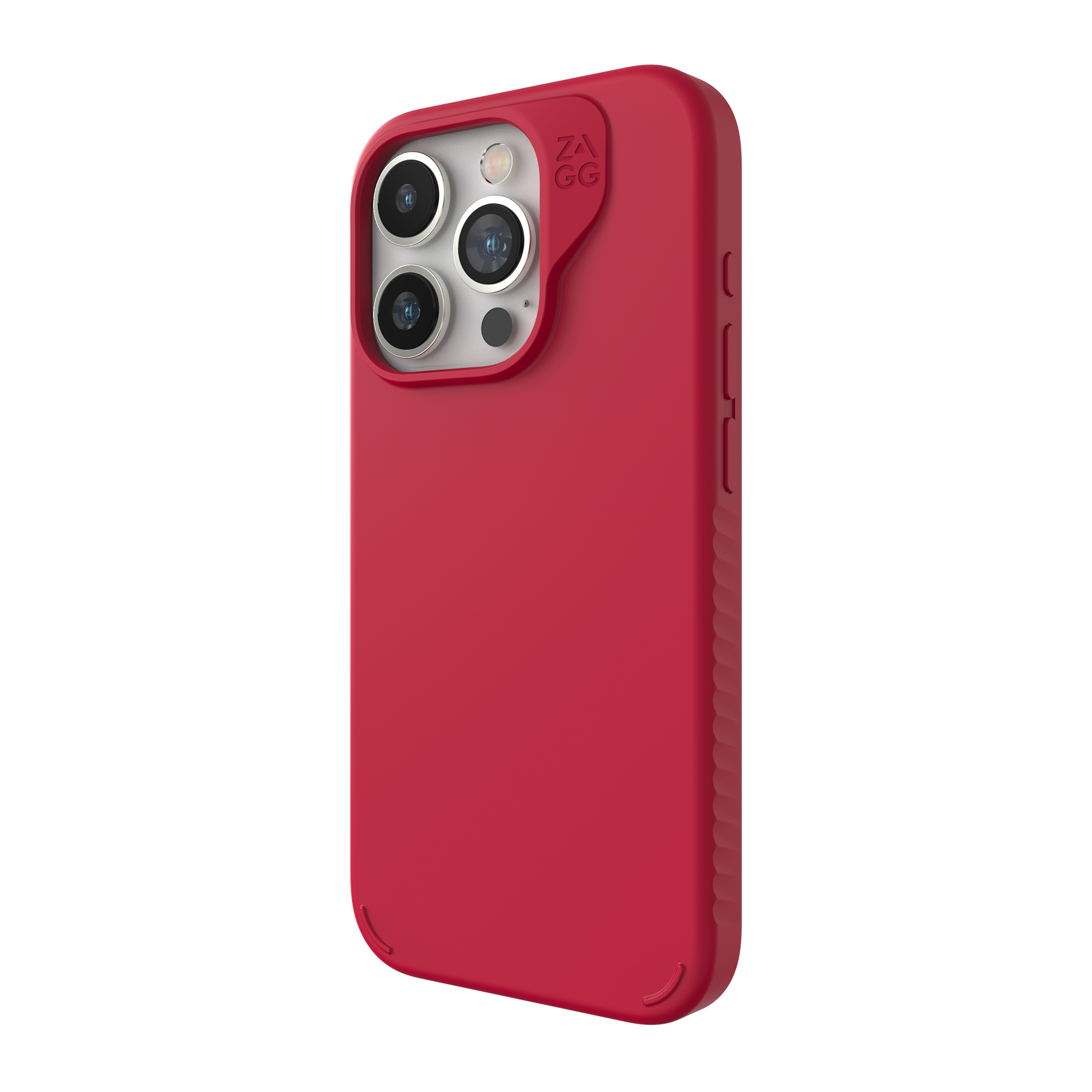 ZAGG Manhattan Snap for MagSafe Cell Phone Case Apple iPhone 15 Pro in Red-image-702312994