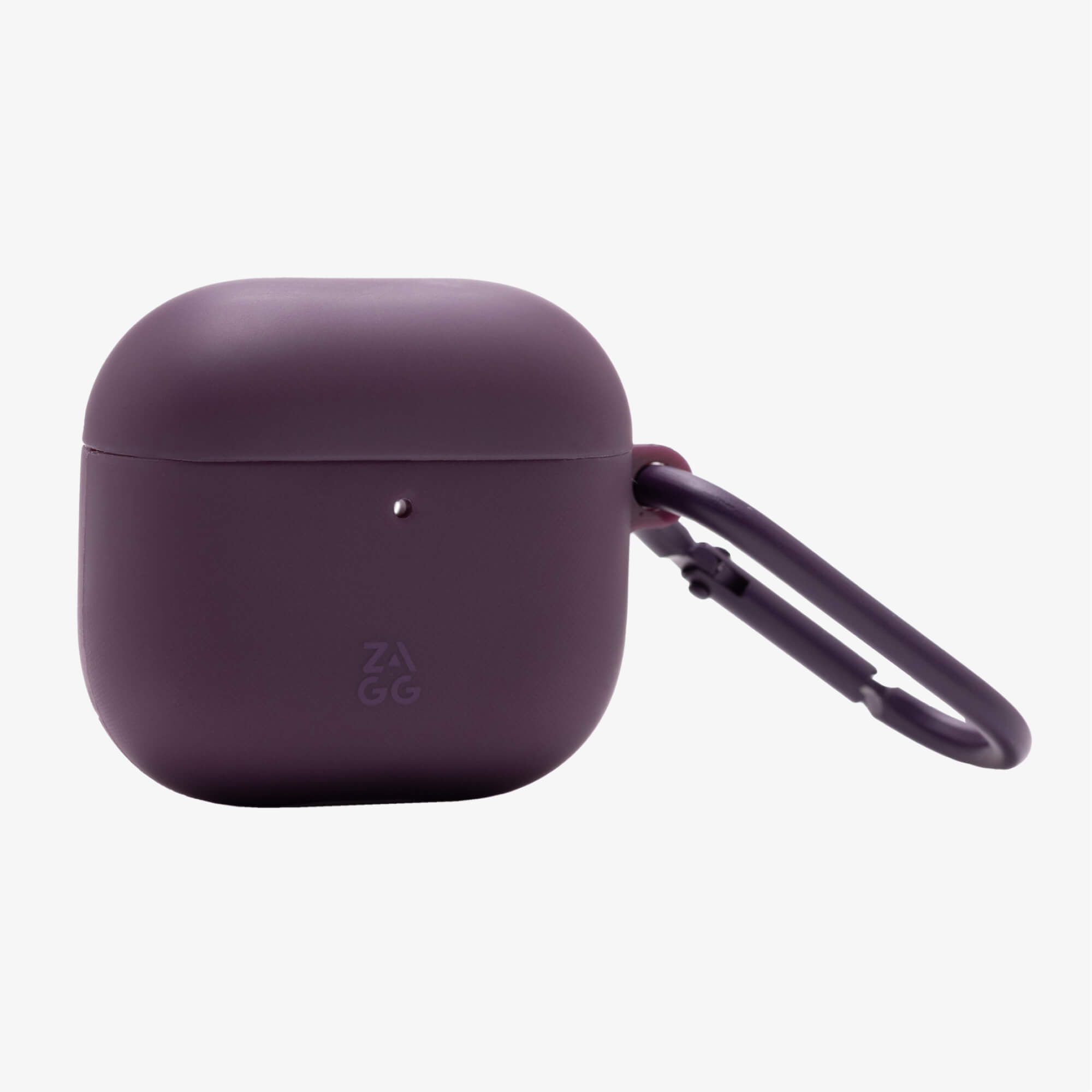 ZAGG AirPods Case with Carabiner AirPods 4 in Plum Purple