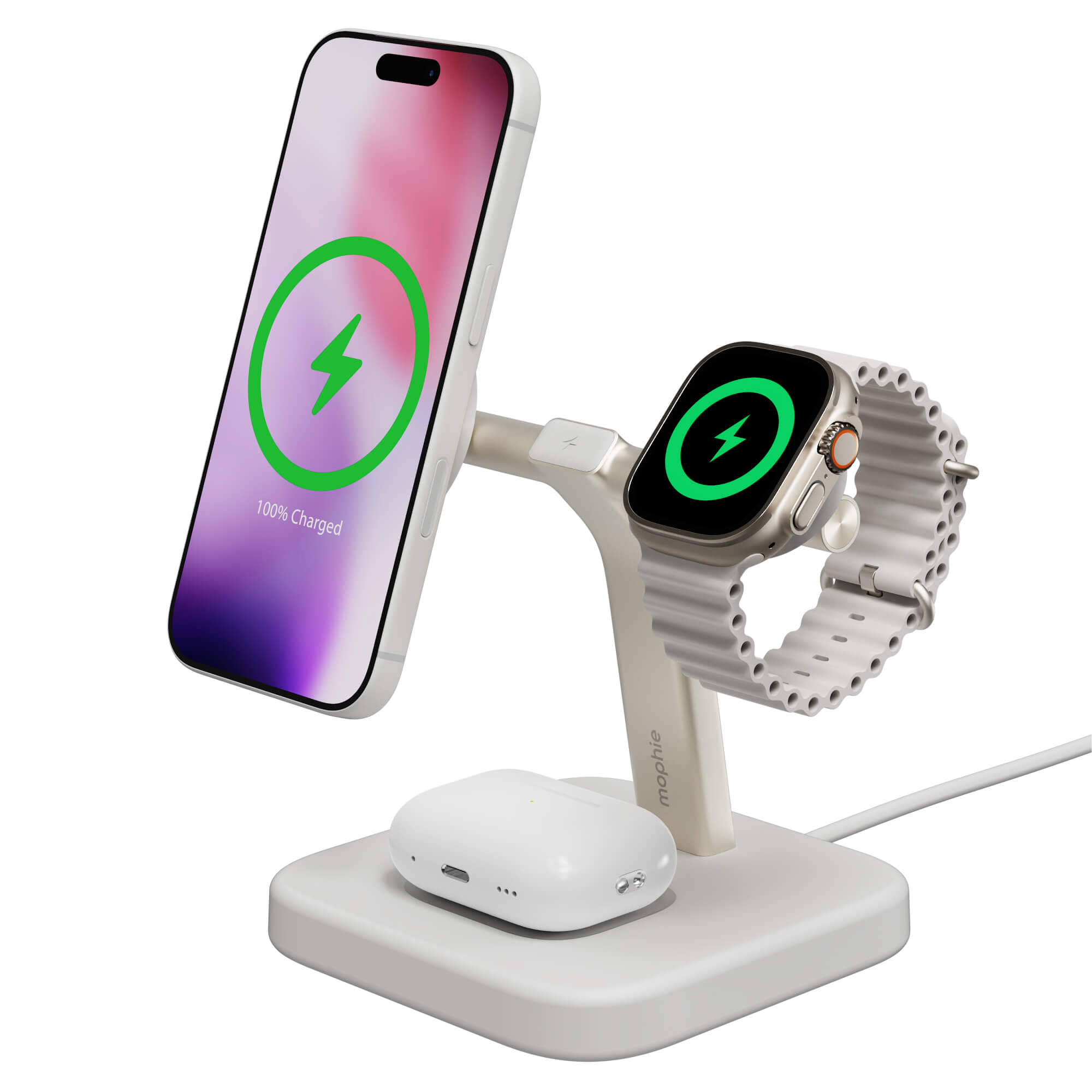 Mophie Powerstation Wireless 10K Slim 15W Power Bank for phones