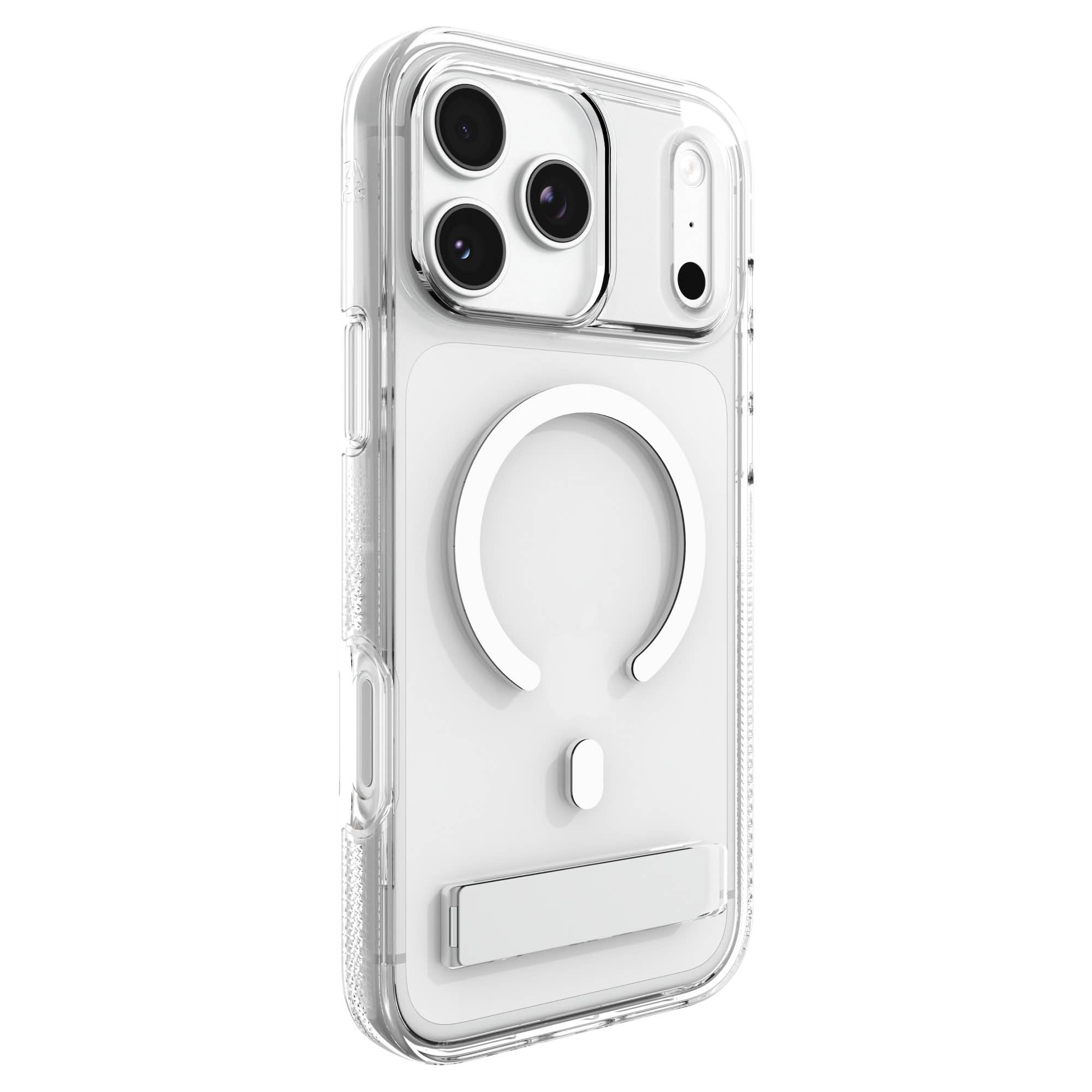 ZAGG Crystal Palace C-Snap for MagSafe Phone Case with Stand Apple iPhone 17 Pro Max in Clear-image-702320821