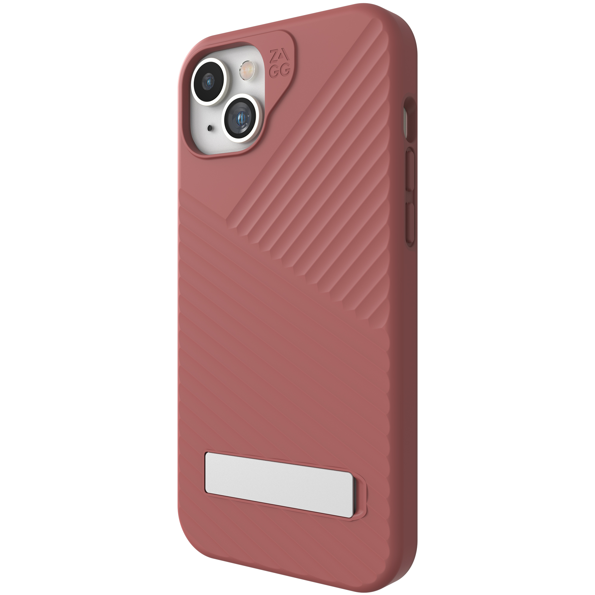 ZAGG Denali Snap for MagSafe Phone Case Stand Apple iPhone 15 Plus/14 Plus in Dusty Rose-image-702313029