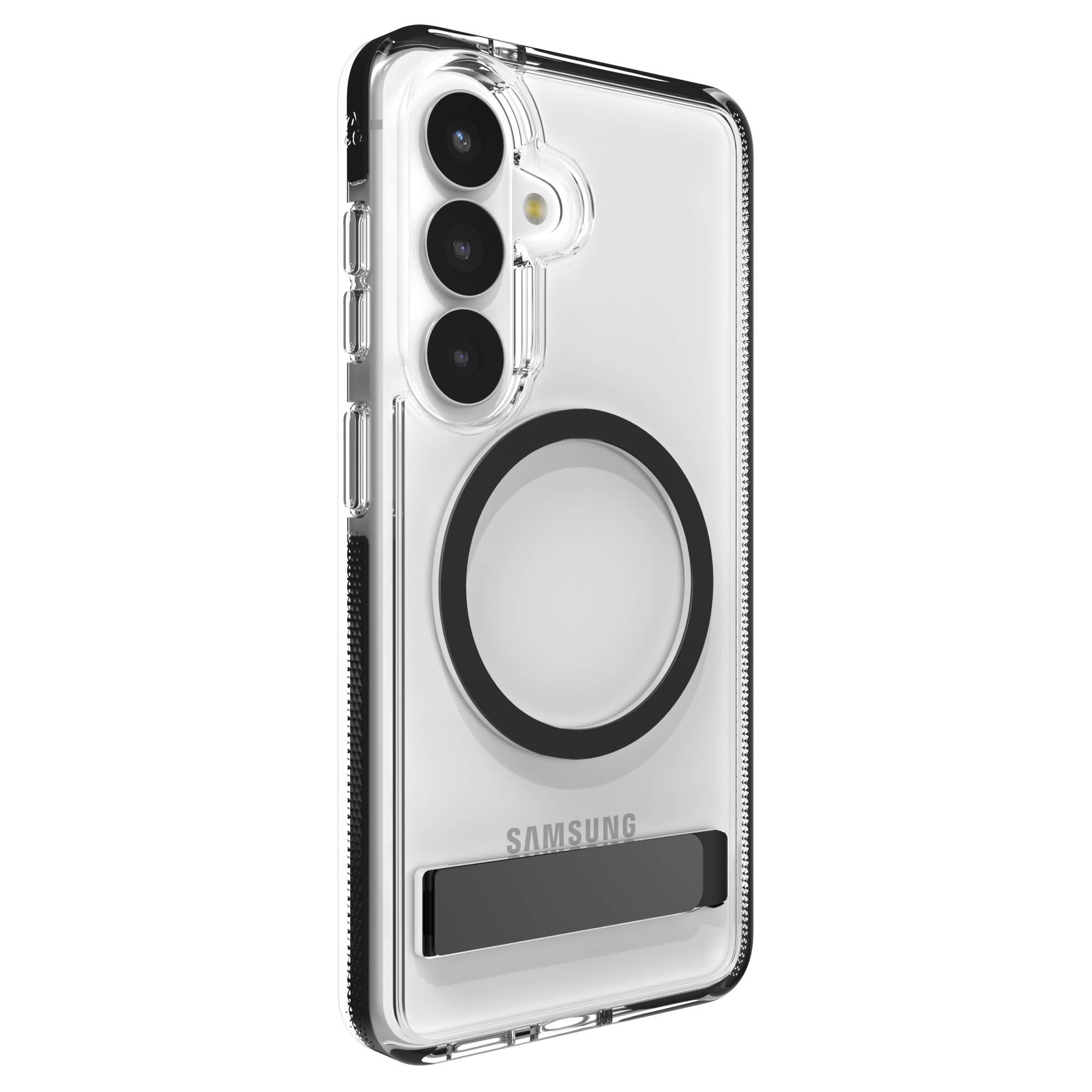 ZAGG Santa Cruz Snap Phone Case with Stand Samsung Galaxy S26 in Black-image-702321234