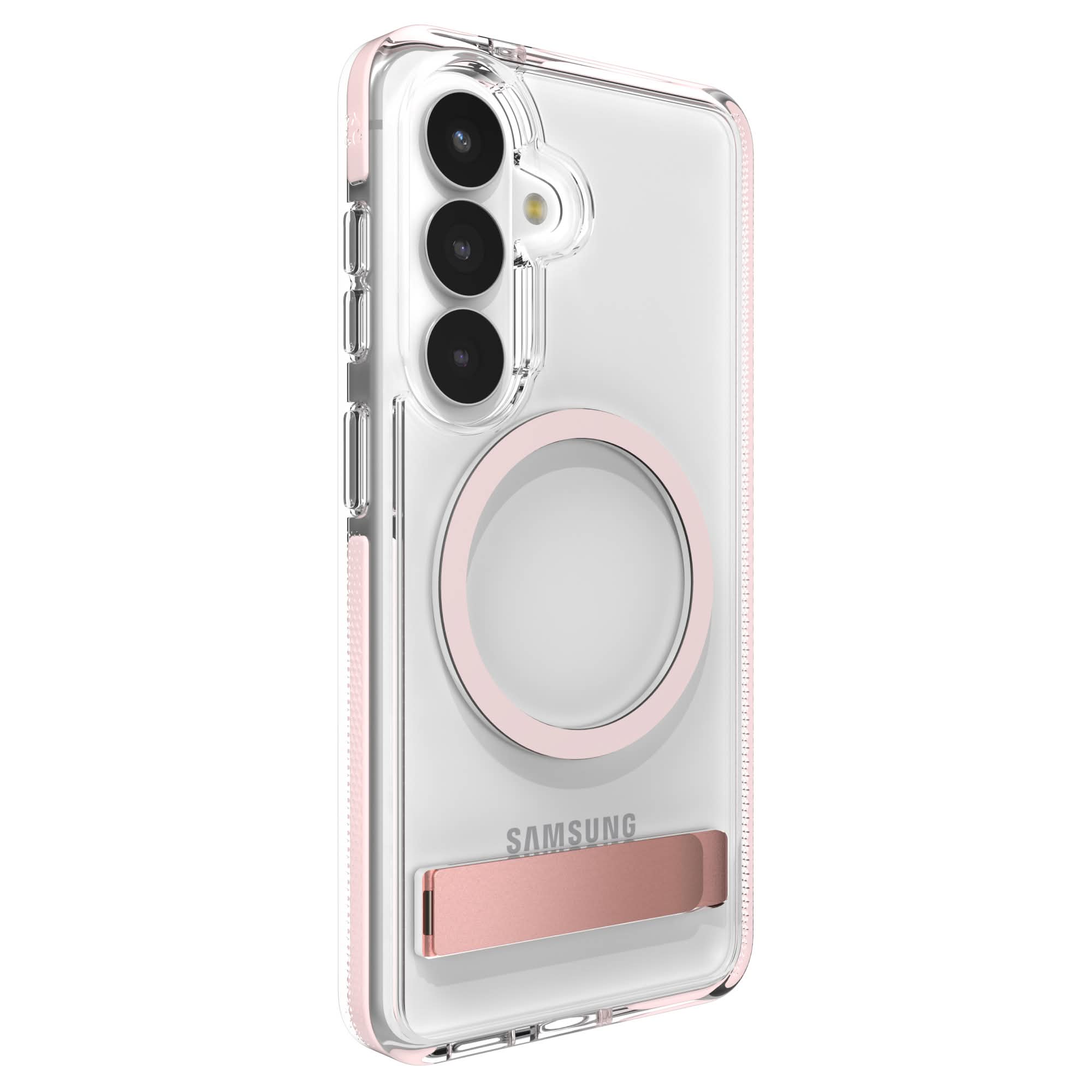 ZAGG Santa Cruz Snap Phone Case with Stand Samsung Galaxy S26 in Pink Sorbet-image-702321250