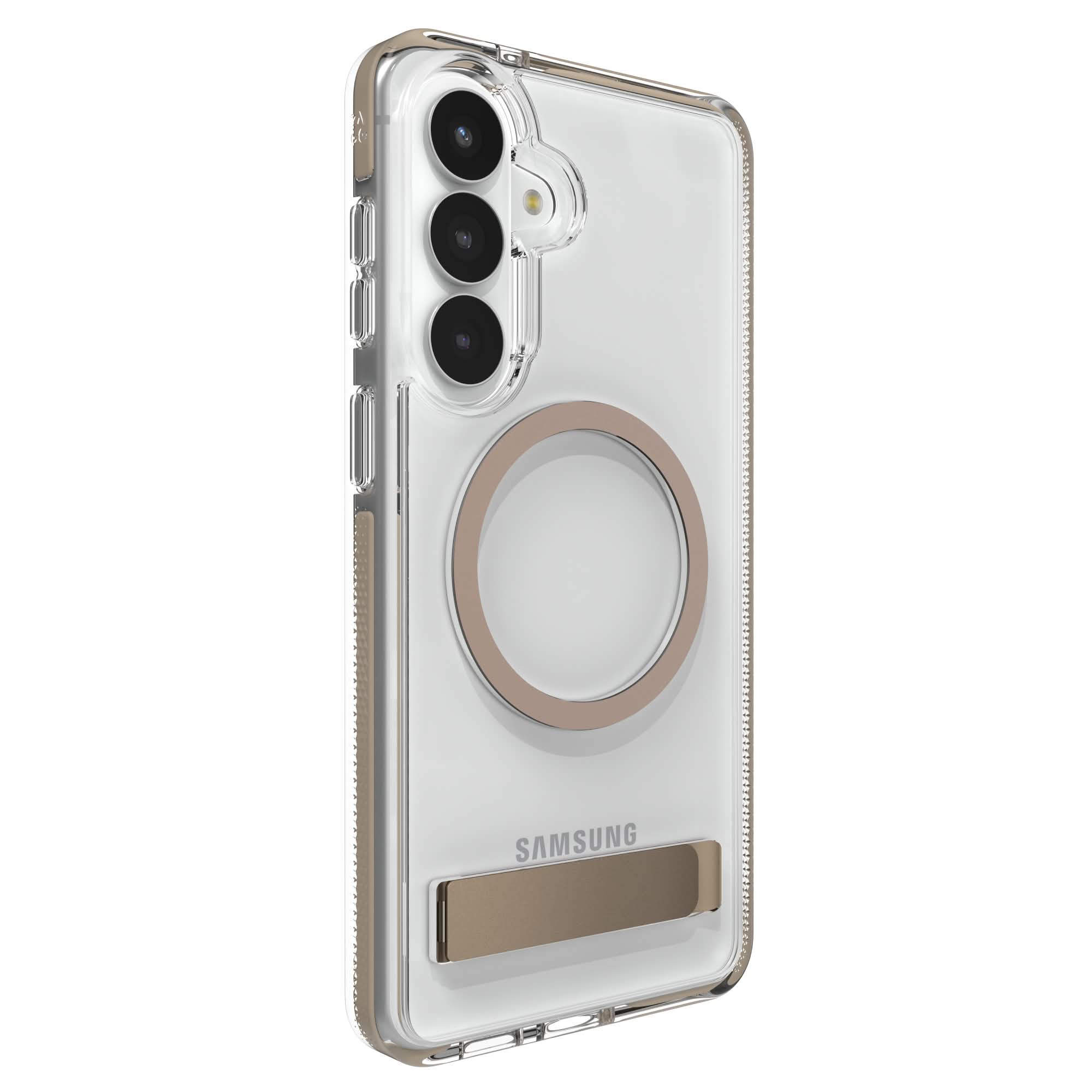 ZAGG Santa Cruz Snap Phone Case with Stand Samsung Galaxy S26+ in Titanium Gray
