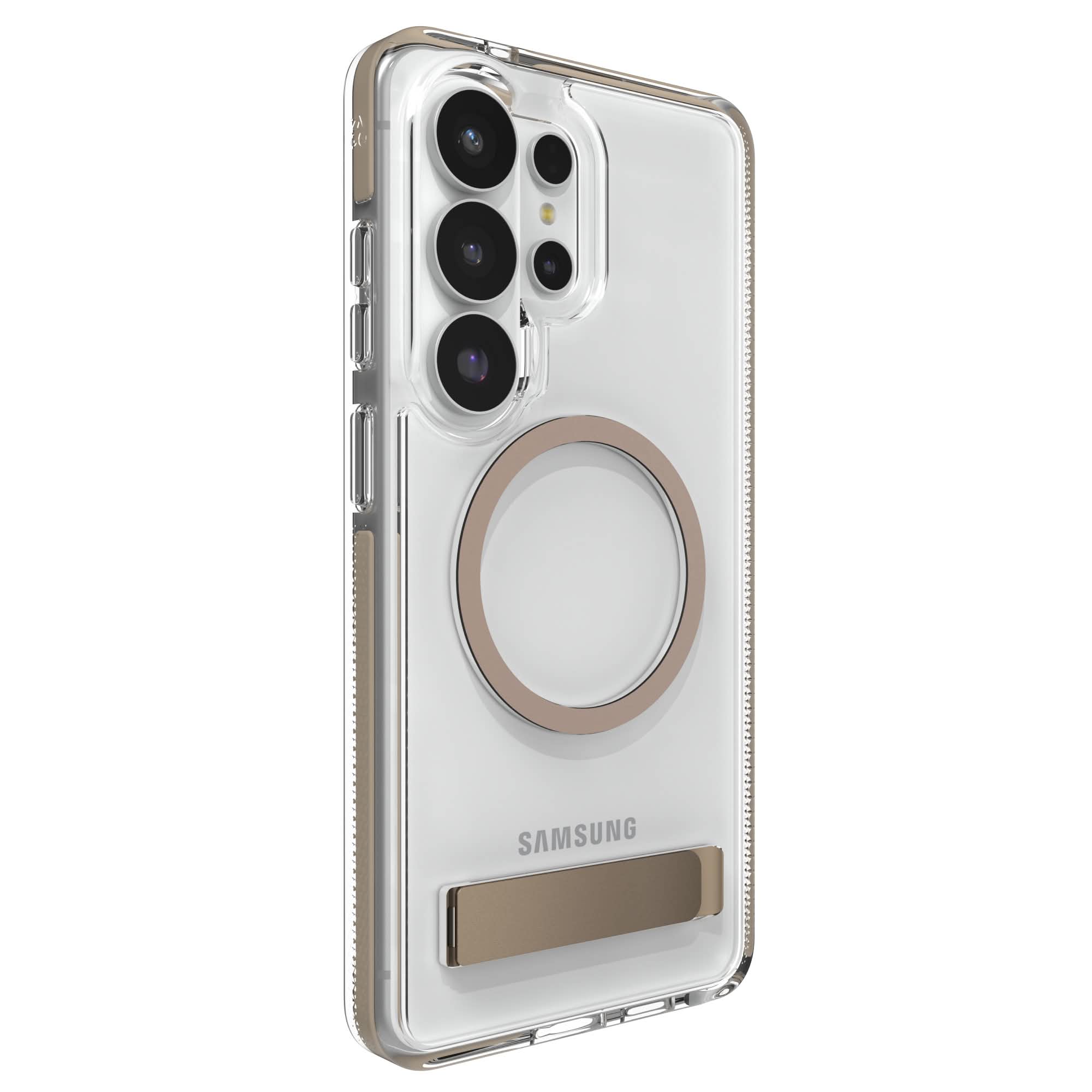 ZAGG Santa Cruz Snap Phone Case with Stand Samsung Galaxy S26 Ultra in Titanium Gray