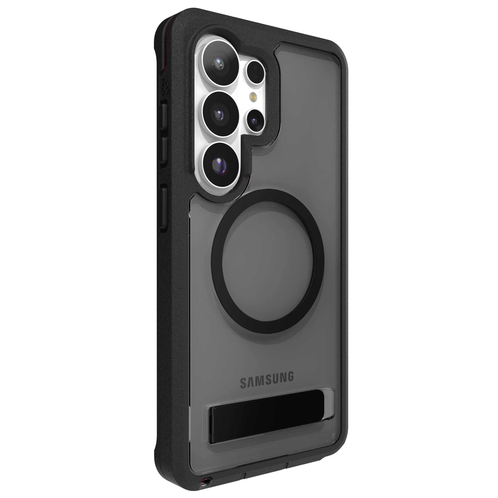 ZAGG Rainier Snap with Stand Samsung Galaxy S26 Ultra in Smoke Black-image-702321392