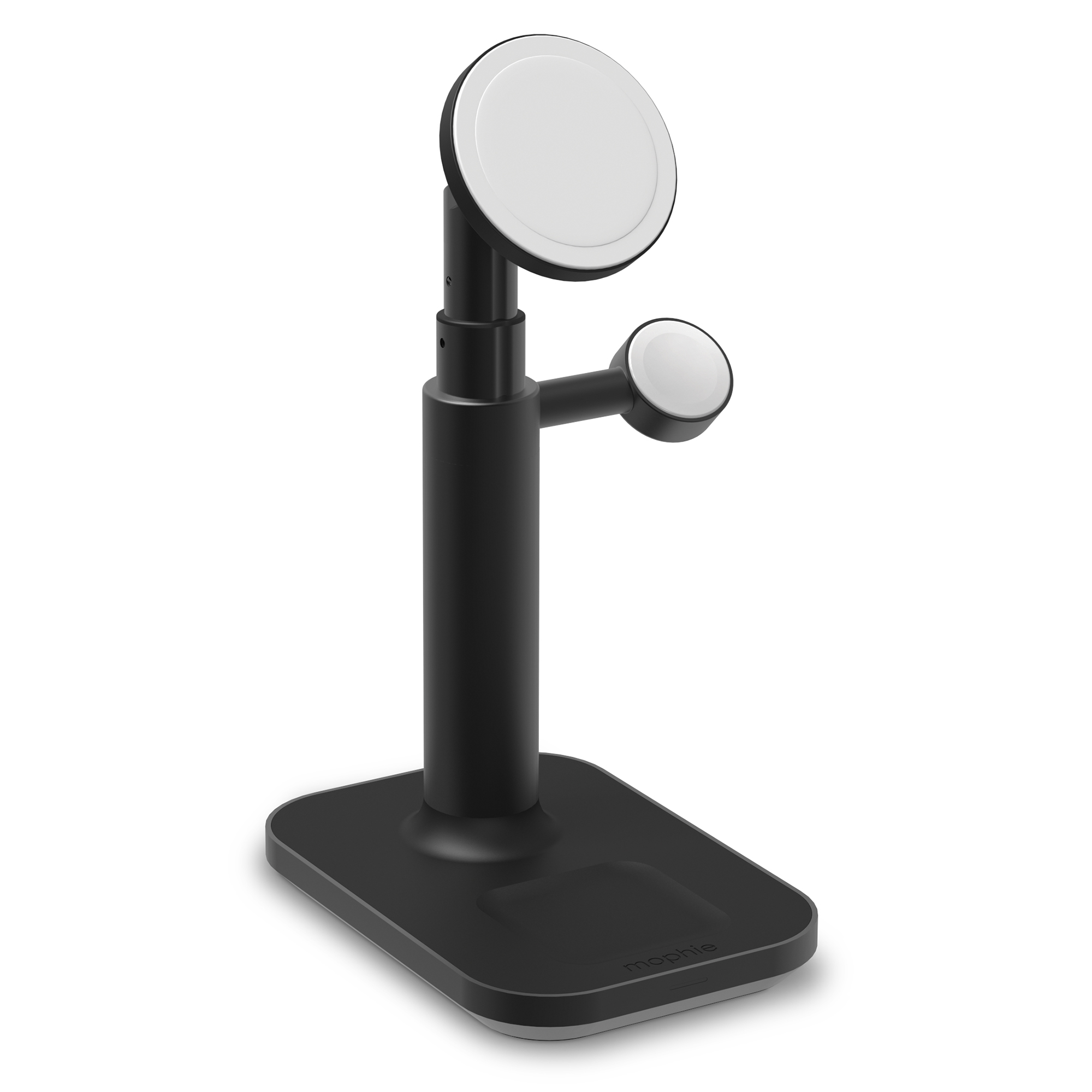 mophie universal wireless magsafe 3-in-1 extendable stand in black-image-401311349
