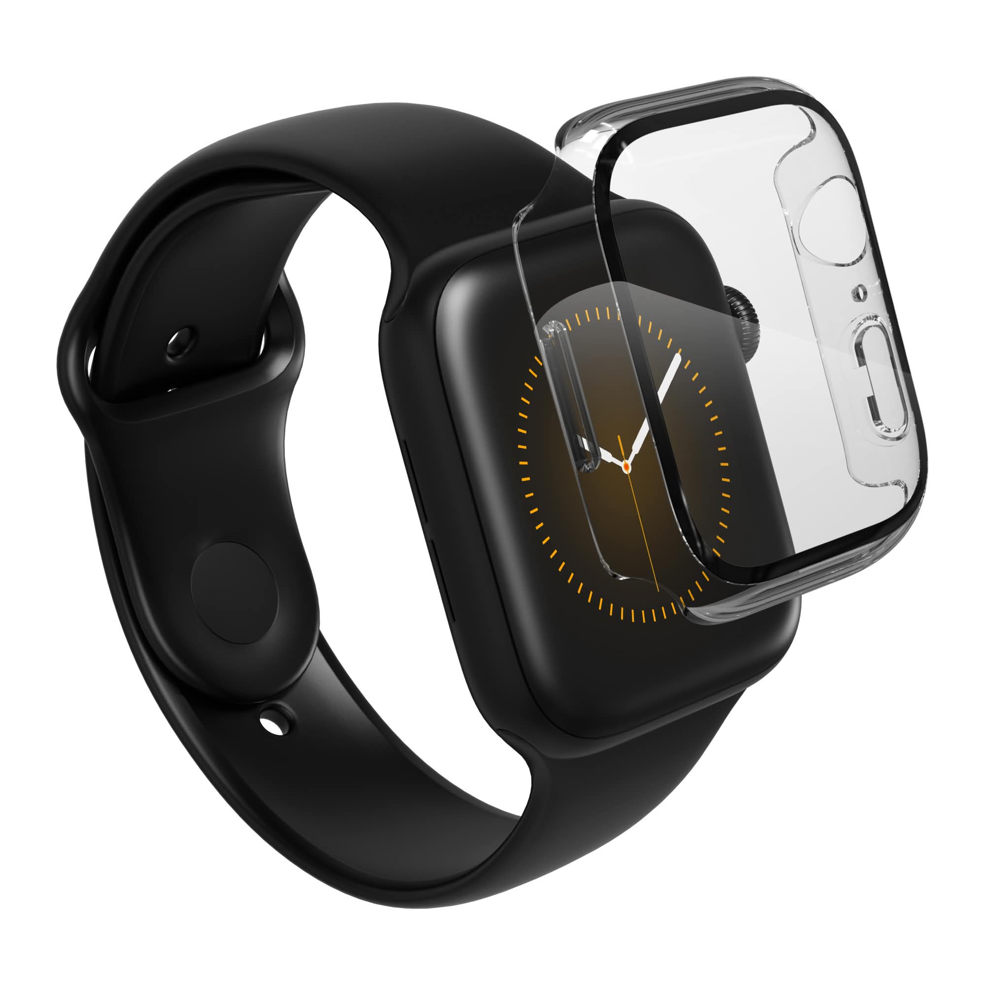 InvisibleShield Glass Elite 360 Screen Protector Apple Watch Series 9/8/7/6/5/4/SE Gen 1/SE Gen 2 | Size 45/44mm