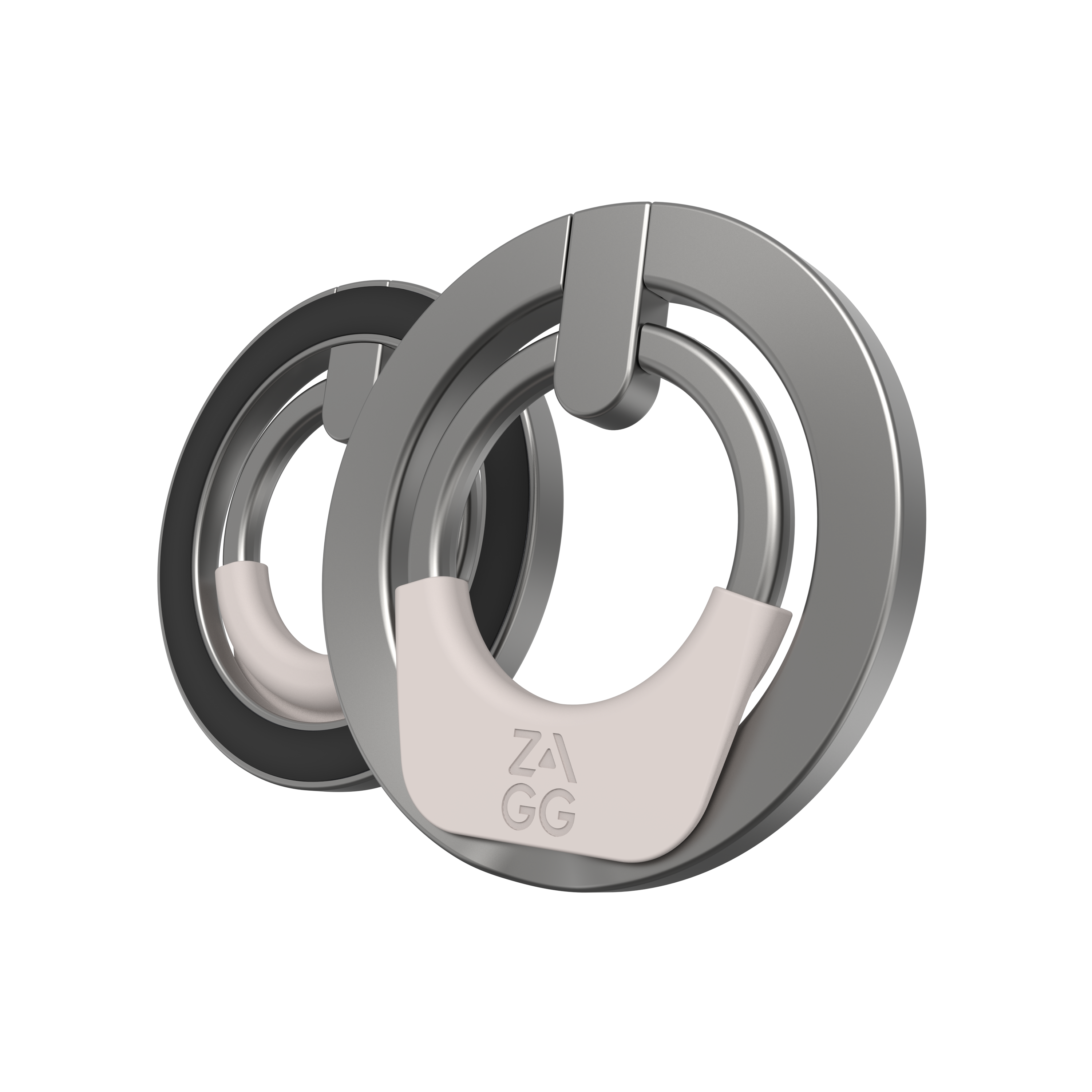 ZAGG Magnetic Ring Snap 360 in Nickel-image-702412456
