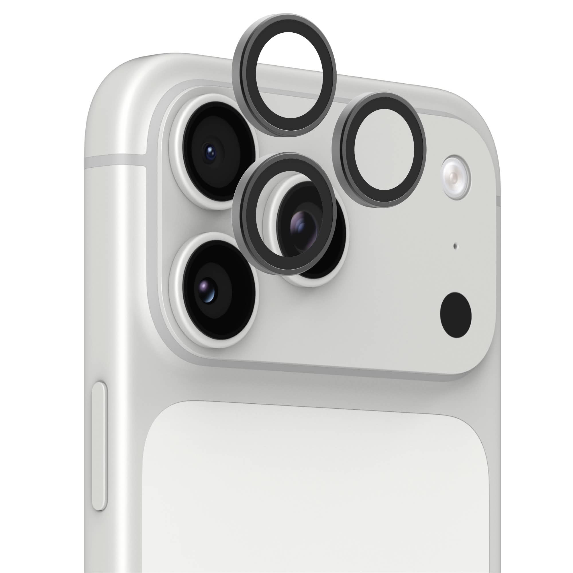InvisibleShield Glass Elite Camera Rings Lens Protector Apple iPhone 18 Pro/iPhone 18 Pro Max in Black