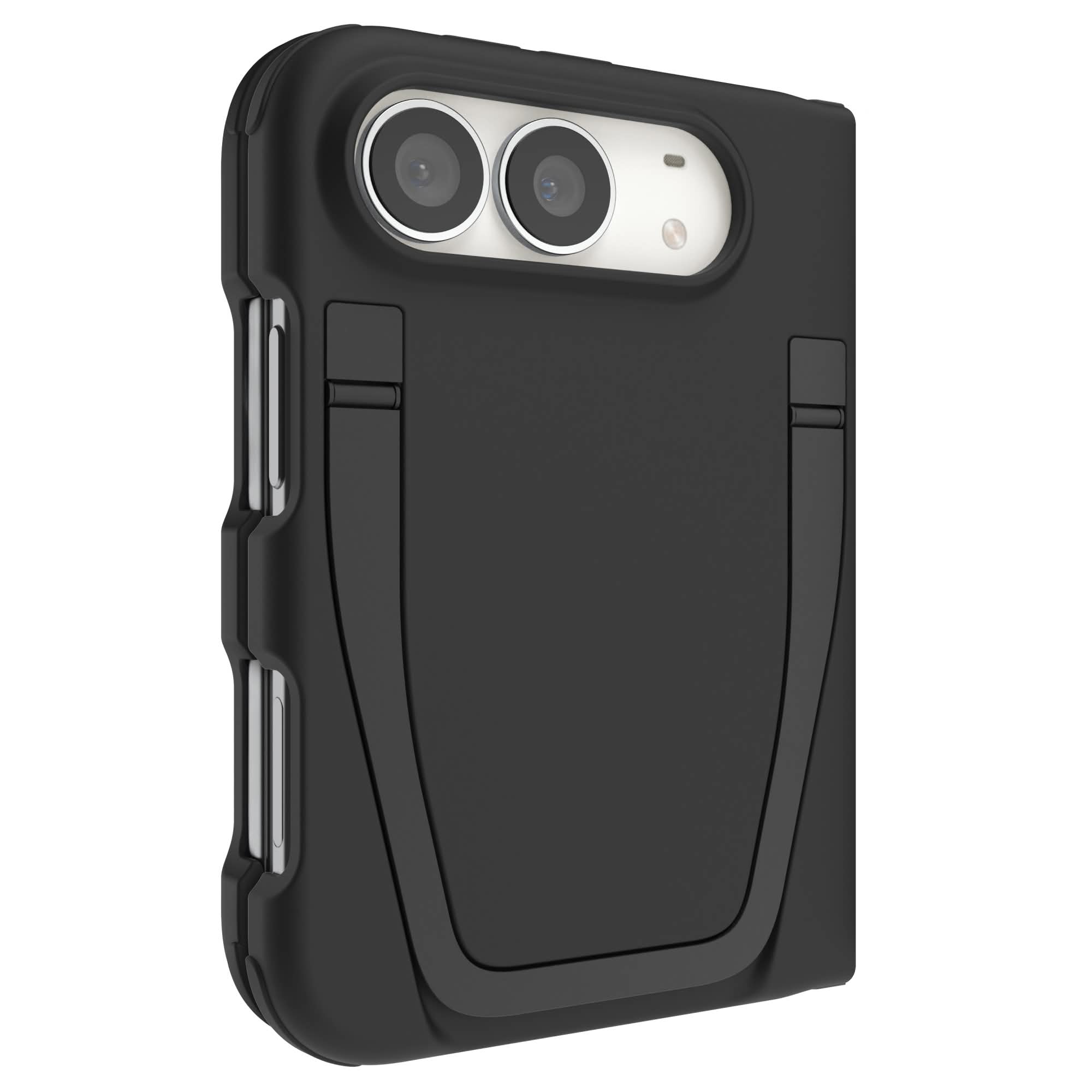 ZAGG Sedona for MagSafe iPhone Duo Phone Case with Stand in Black