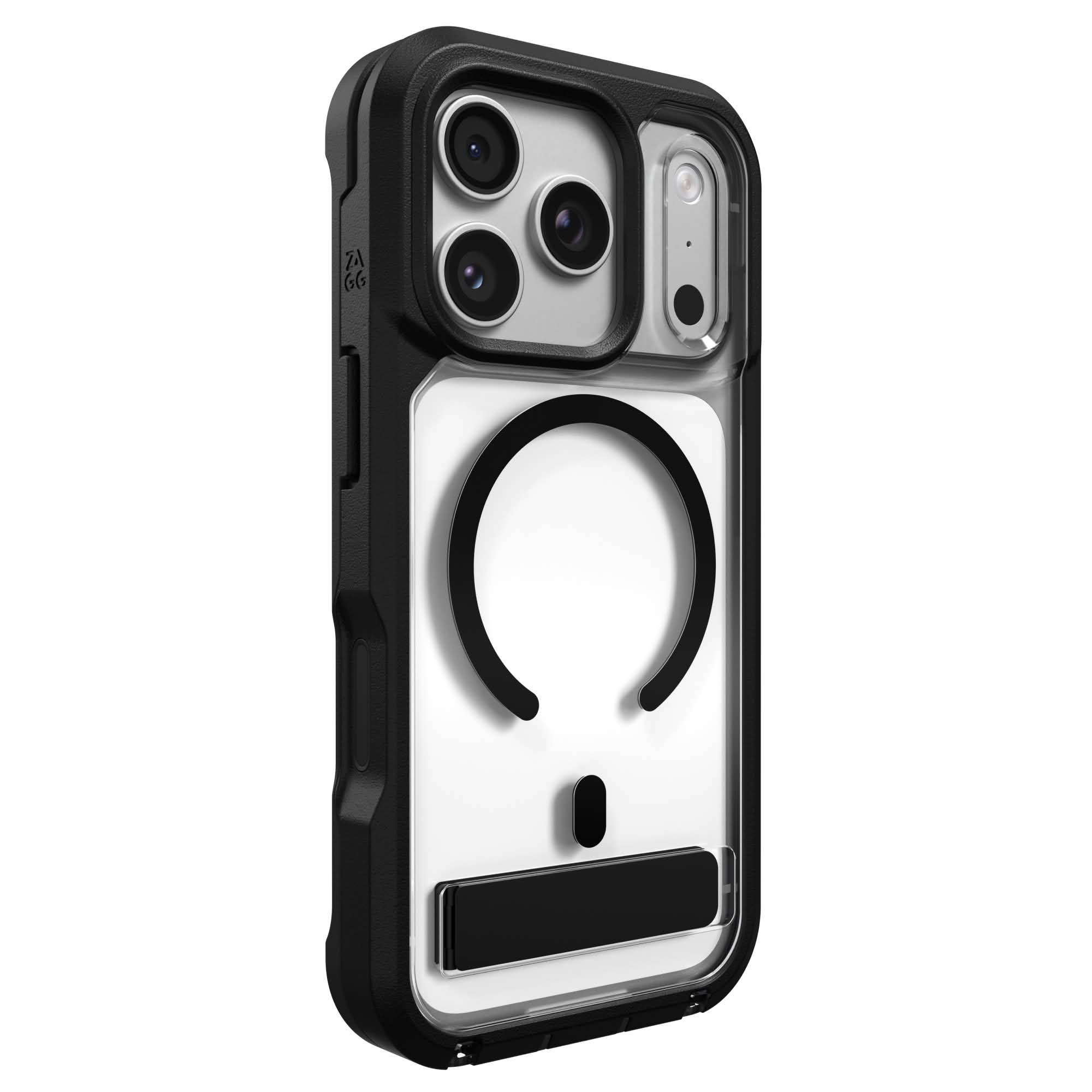 ZAGG Rainier for MagSafe Phone Case with Stand Apple iPhone 18 Pro/17 Pro in Black