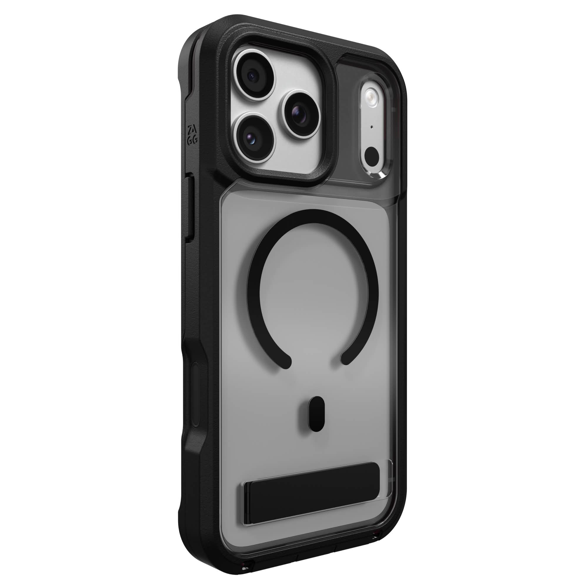 Zagg Rainier MagSafe Kickstand Graphene-Fortified Case for Apple iPhone 18 Pro Max / iPhone 17 Pro Max - Black