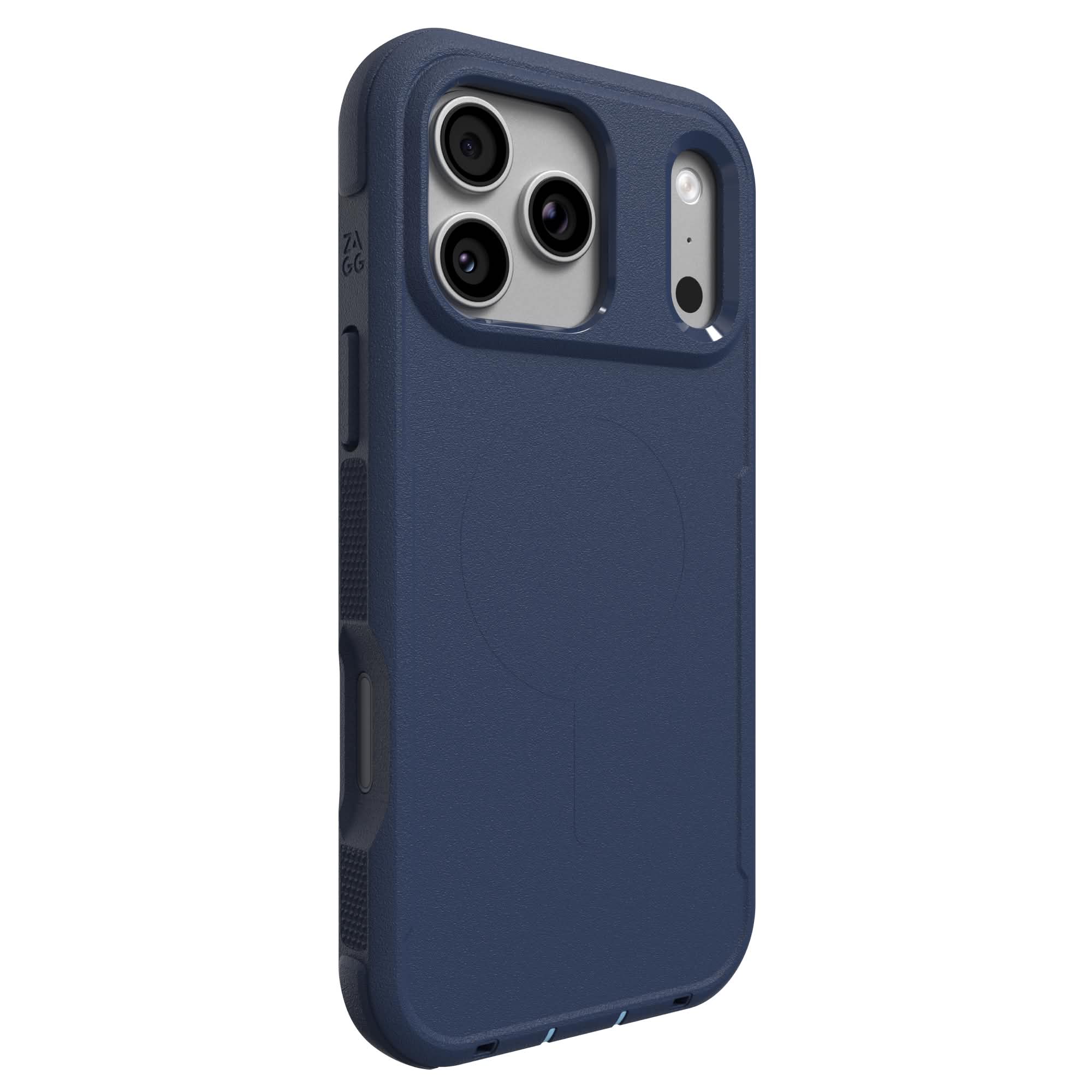 Zagg Teton MagSafe Kickstand 22ft Drop Protection Case for Apple iPhone 18 Pro Max / 17 Pro Max - Blue