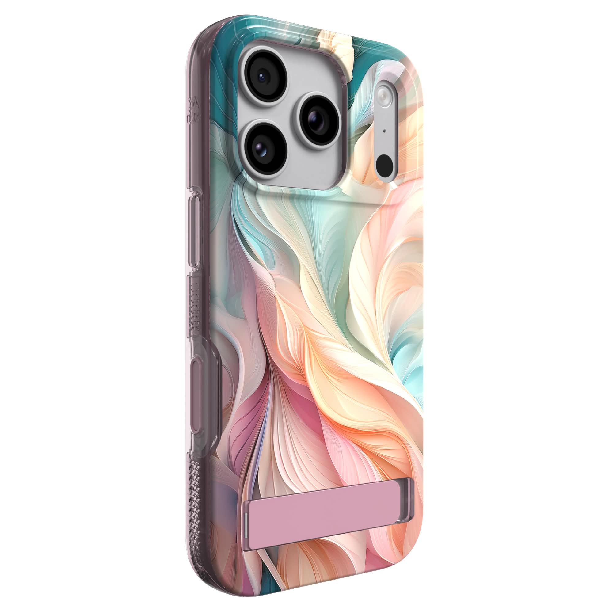 Zagg Milan MagSafe Kickstand Case with 13ft Drop Protection for Apple iPhone 18 Pro / 17 Pro - Clear