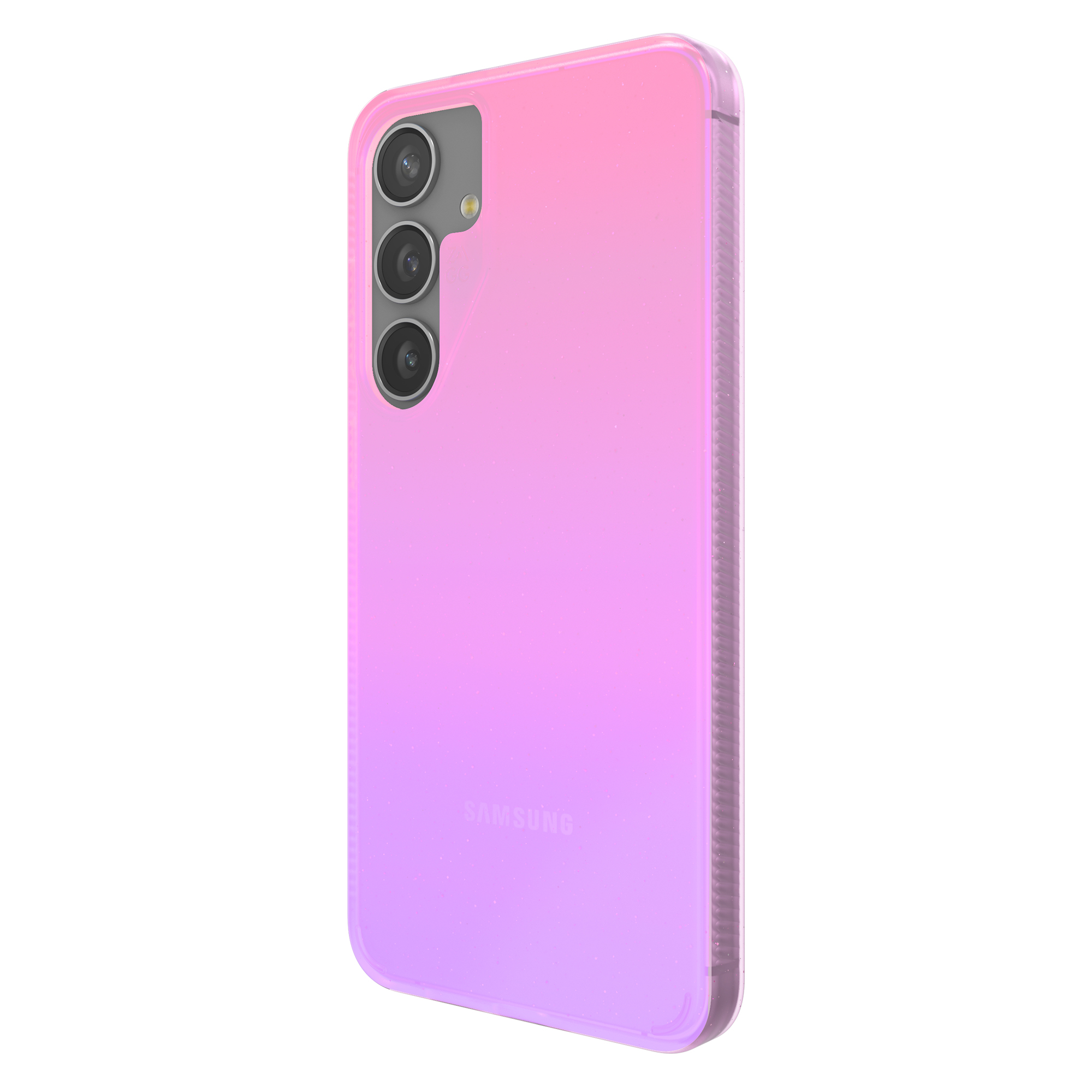 ZAGG Milan Cell Phone Case Samsung Galaxy S24+ in Glitter Pink-image-702313618