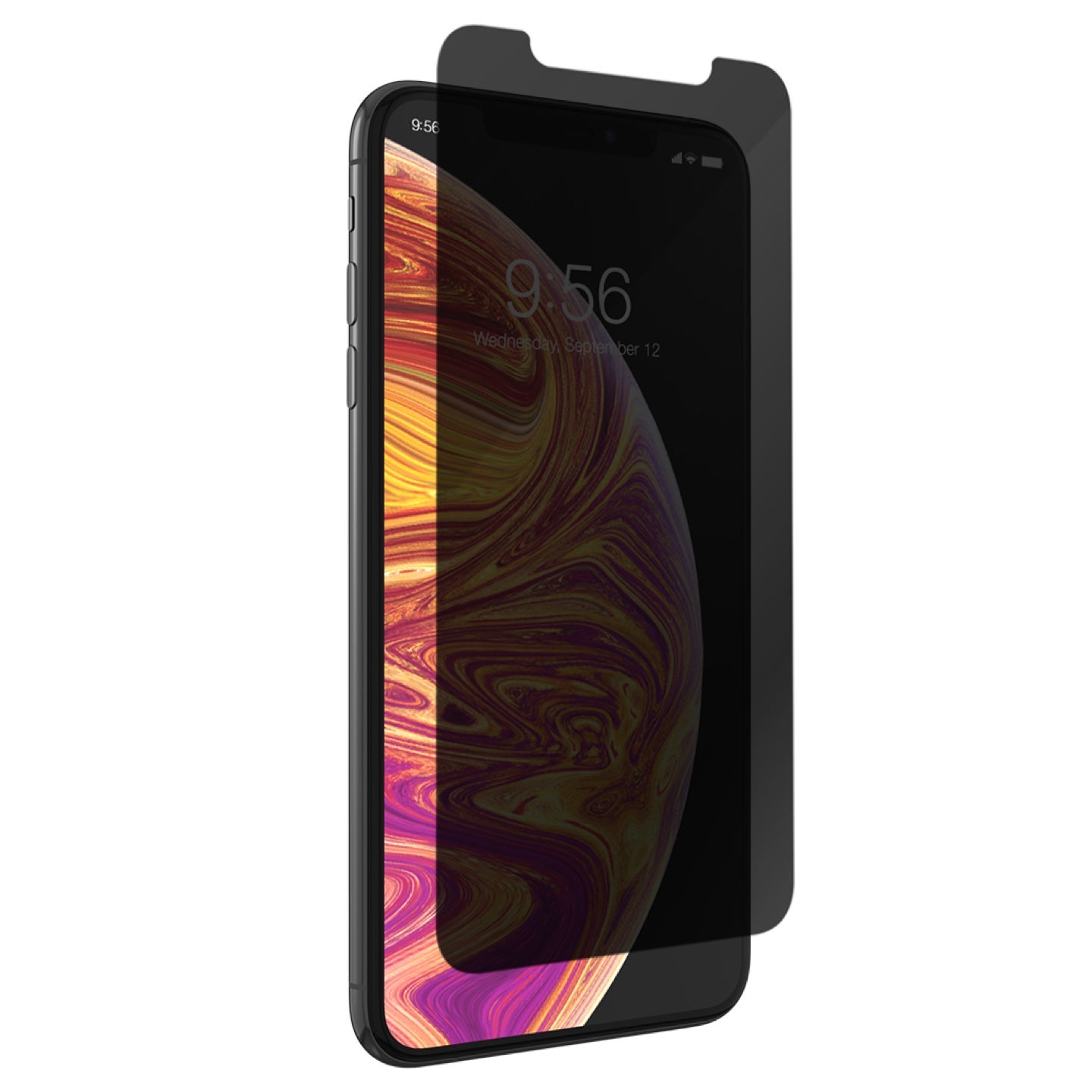 InvisibleShield Glass+ Privacy for the Apple iPhone Xs Max (Case Friendly)